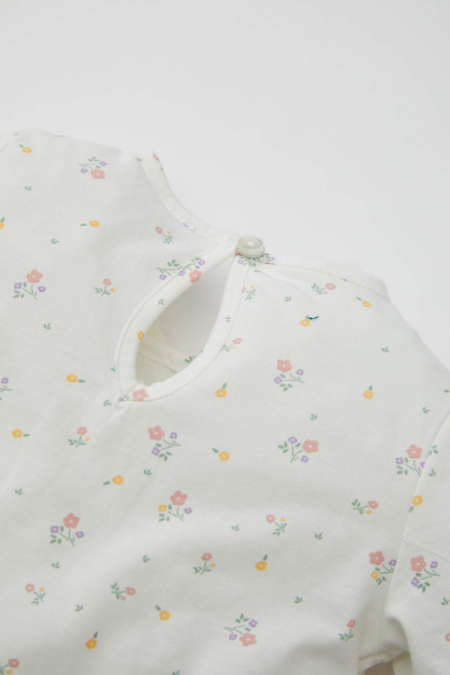 Baby Girl Floral Cotton 2 Piece Pajama Set