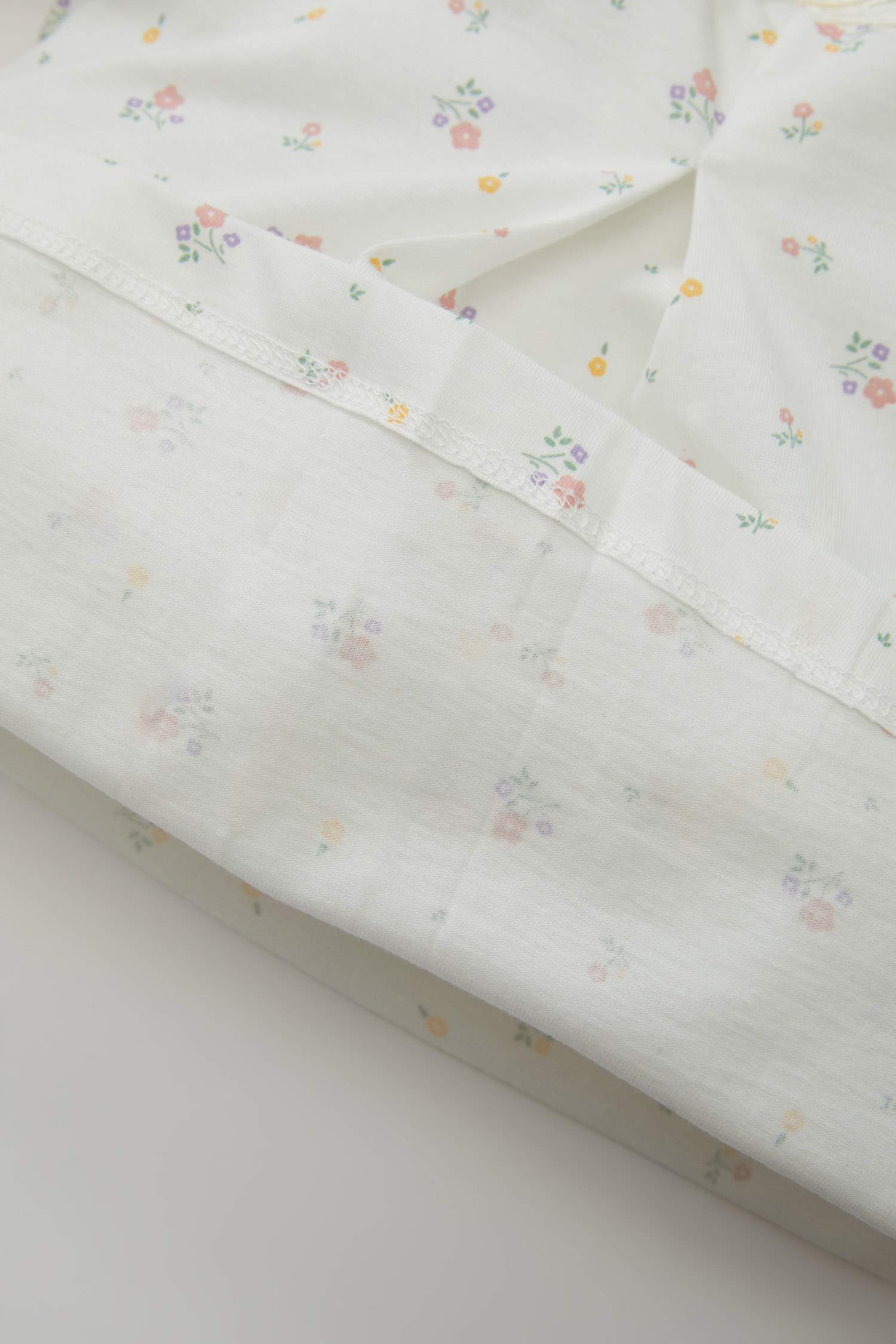 Baby Girl Floral Cotton 2 Piece Pajama Set