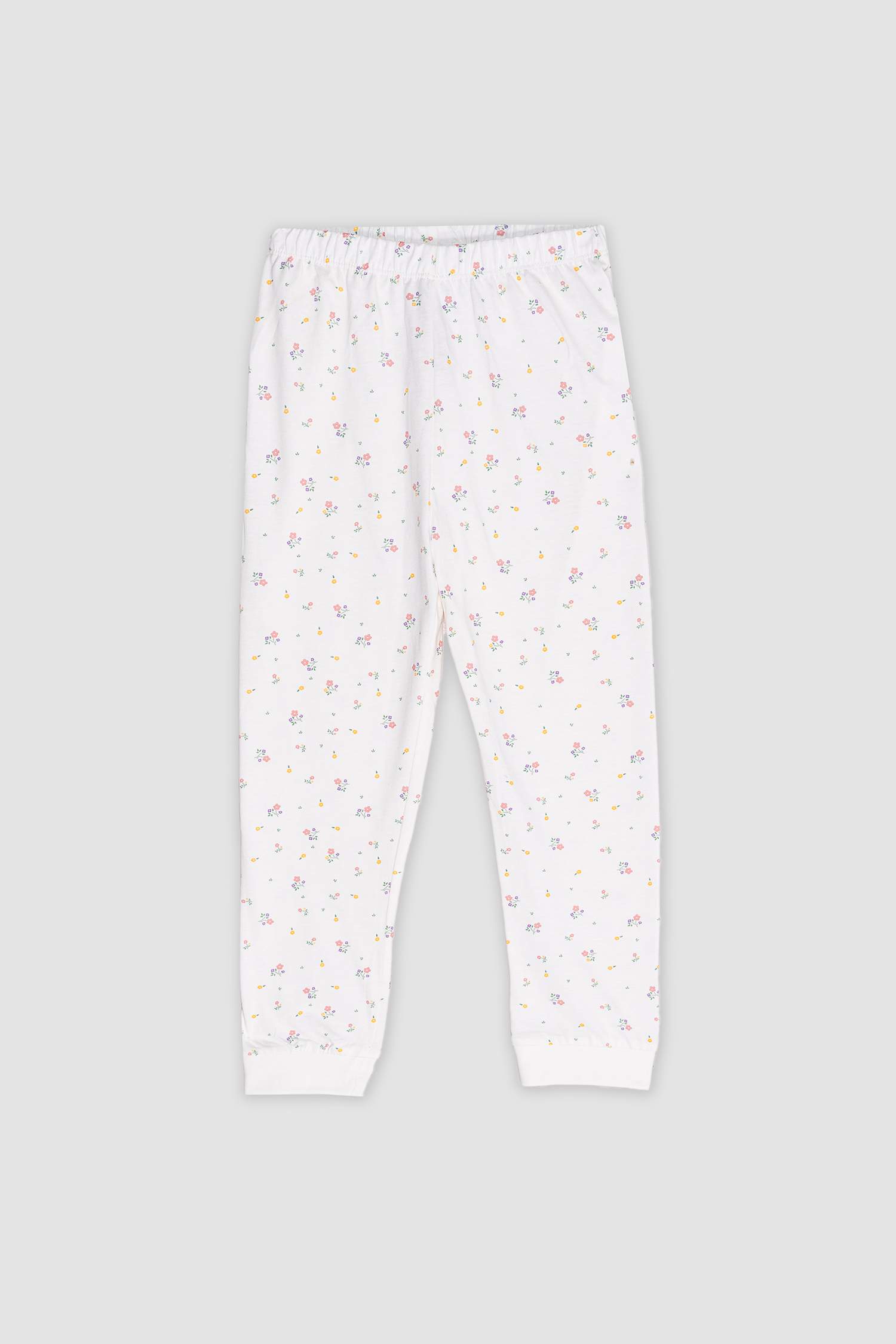 Baby Girl Floral Cotton 2 Piece Pajama Set