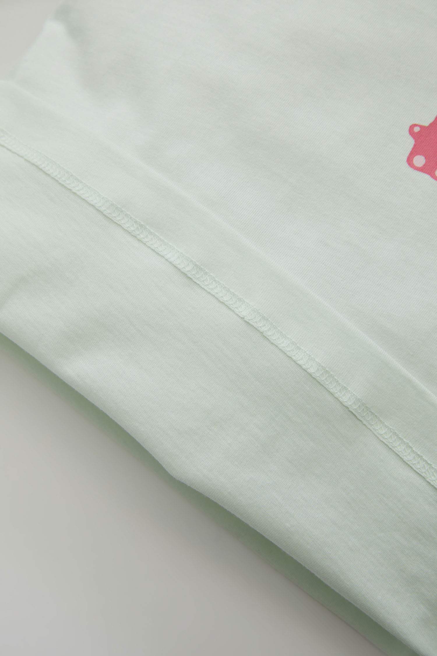 Girl Food Printed Cotton 4 Piece Pajama Set