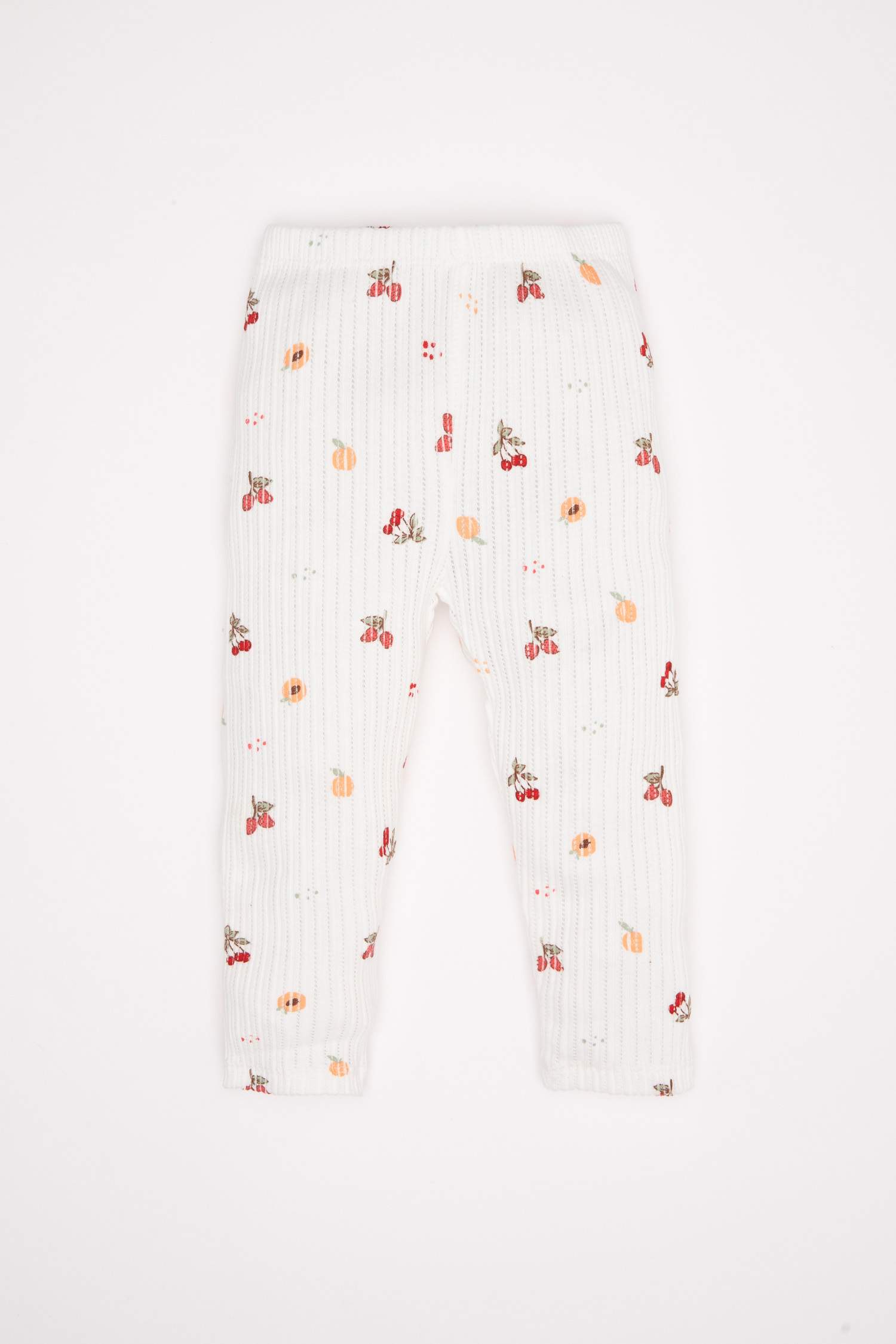 Baby Girl Fruit Patterned 2 Piece Pajama Set