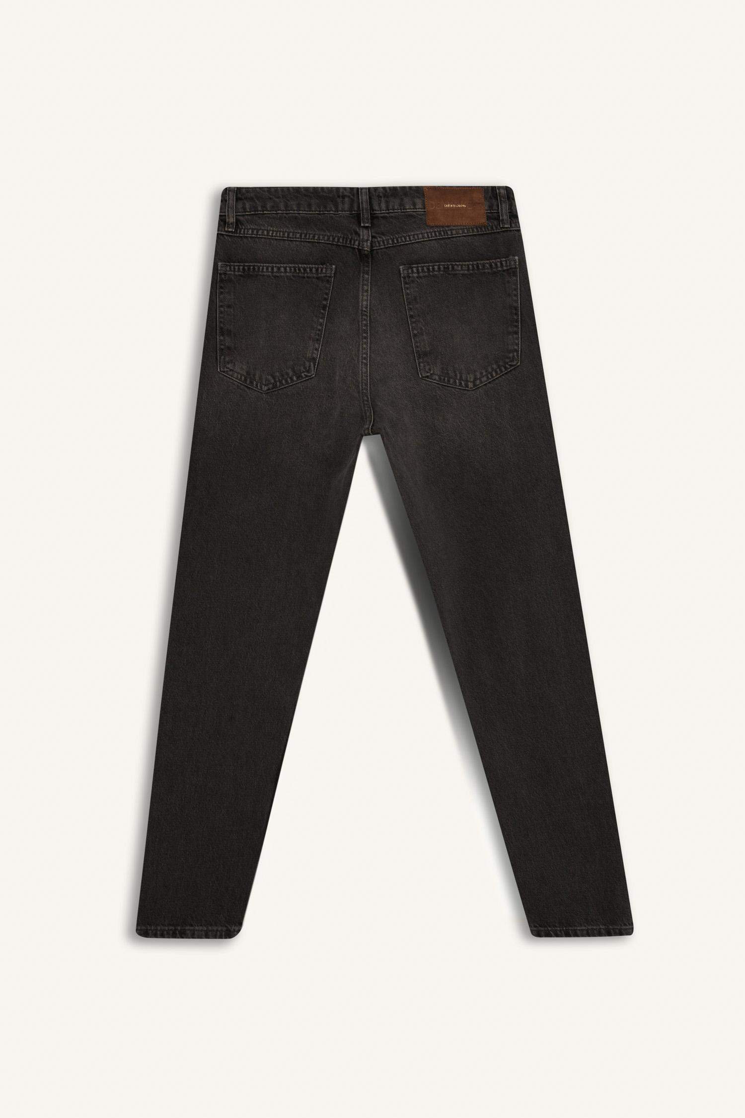 90's Slim Fit Dar Kalıp Yüksek Bel Dar Paça Jean Pantolon