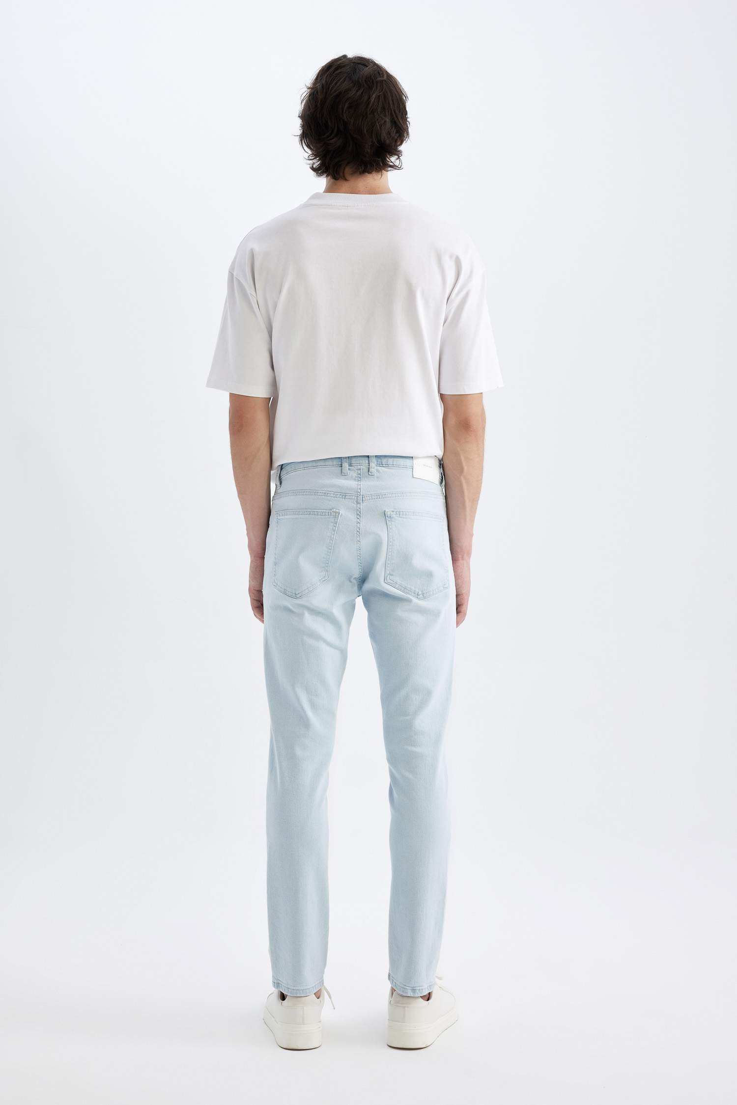 Pedro Slim Fit Dar Kalıp Normal Bel Dar Paça Jean Pantolon