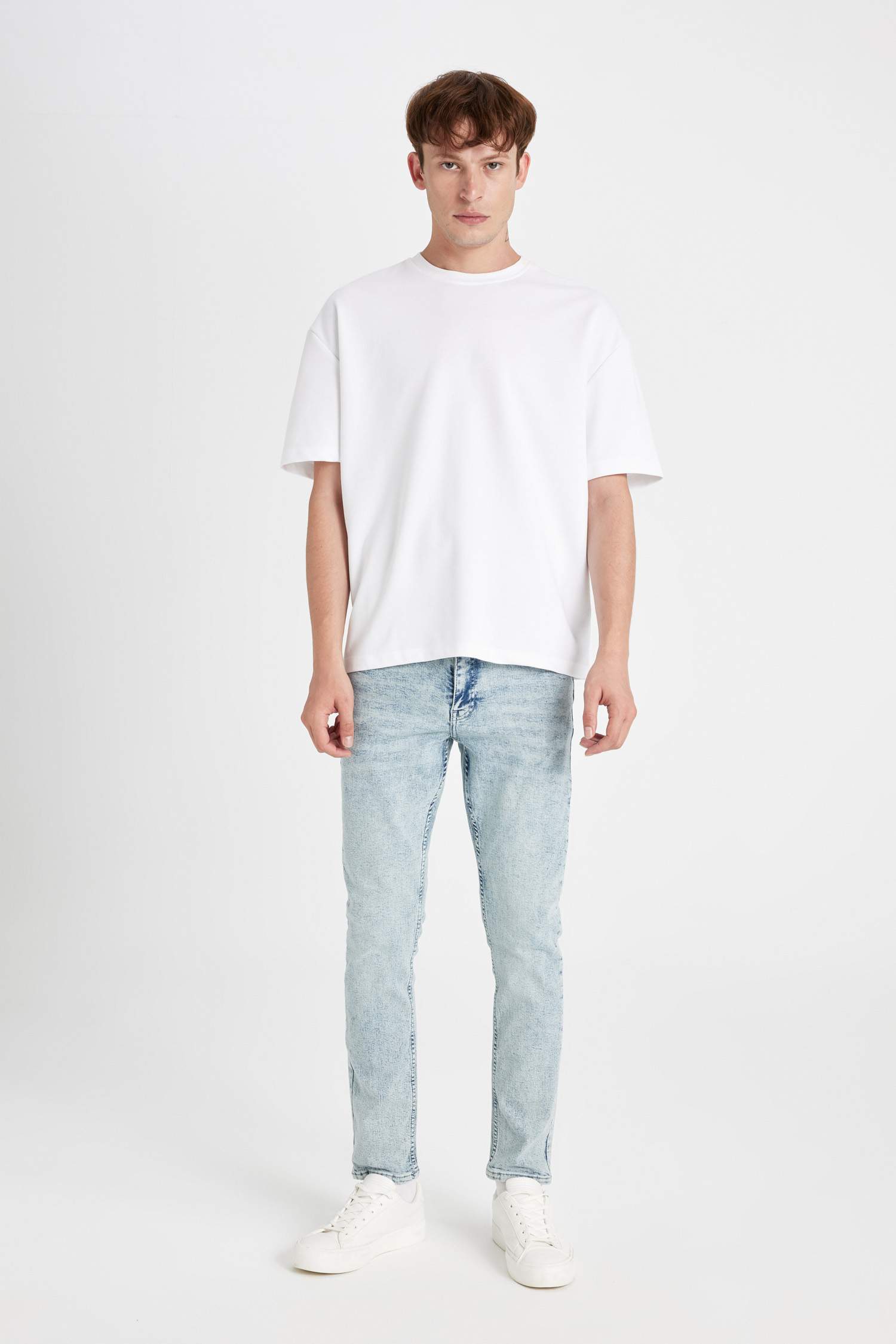 Carlo Skinny Fit Normal Waist Extra Narrow Leg Jeans