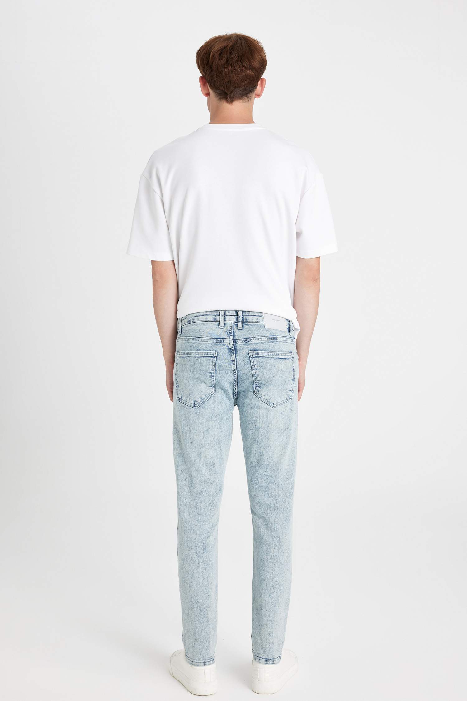 Carlo Skinny Fit Normal Waist Extra Narrow Leg Jeans