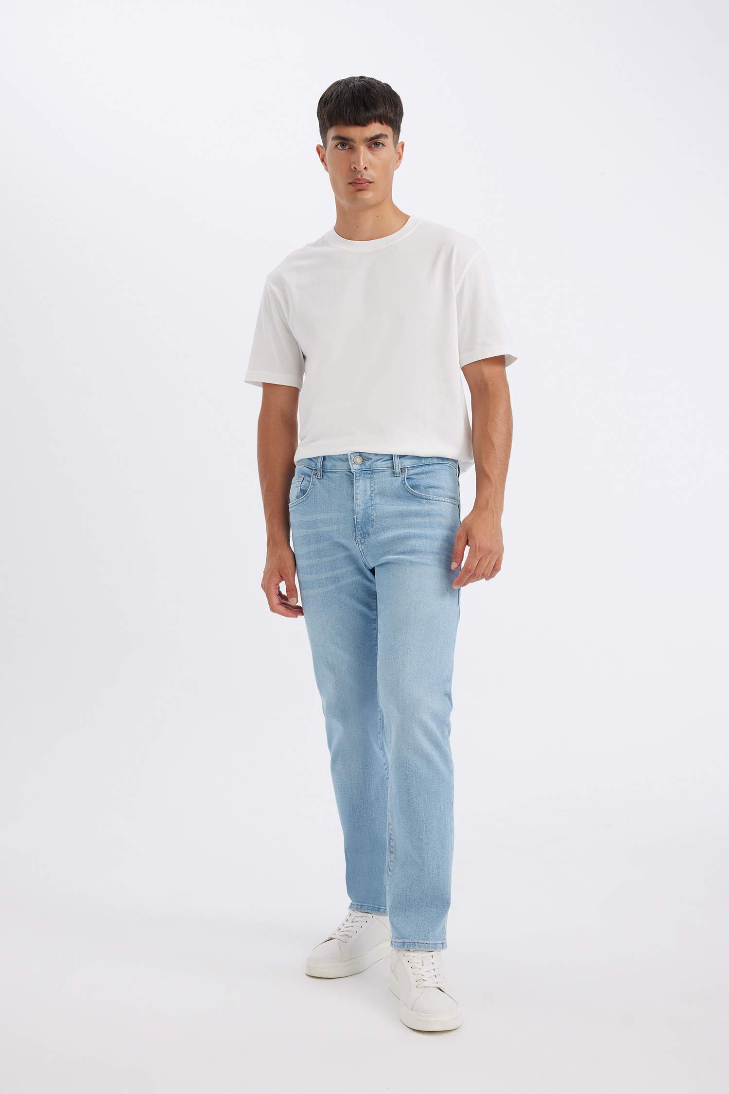 Sergio Regular Fit Normal Kalıp Normal Bel Boru Paça Jean Pantolon