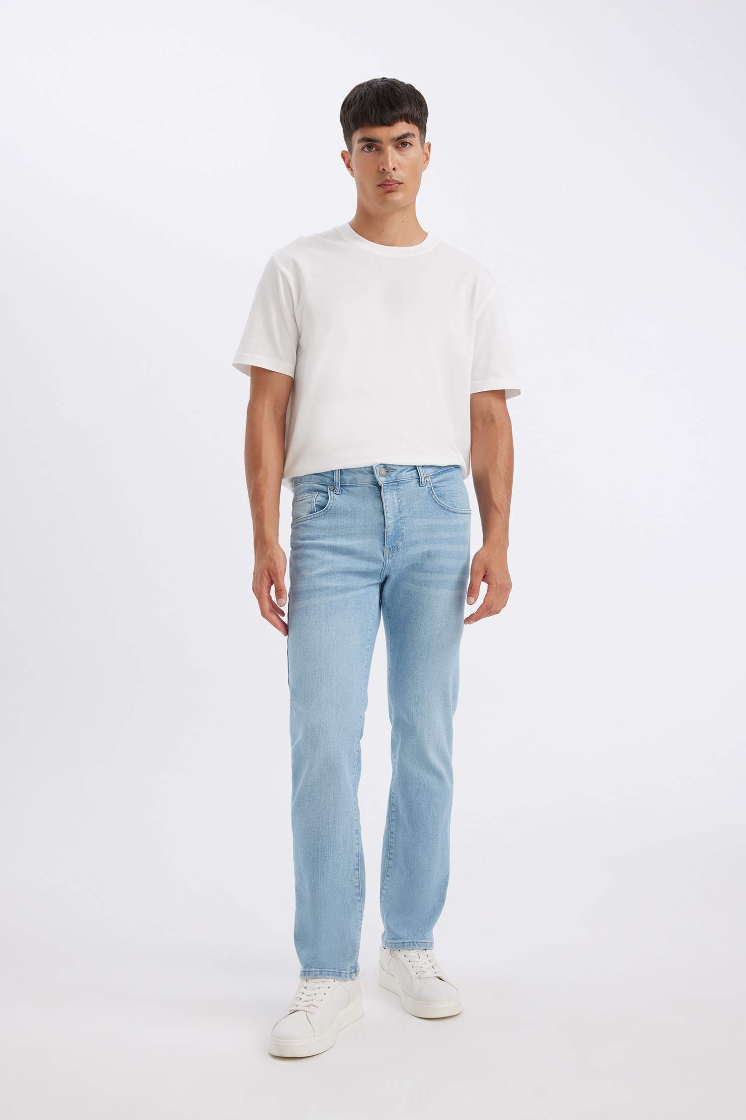 Sergio Regular Fit Normal Kalıp Normal Bel Boru Paça Jean Pantolon