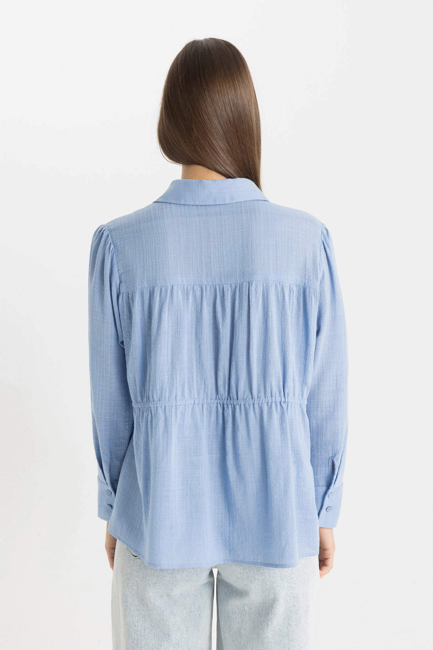 Relax Fit Uzun Kollu Gömlek Tunik