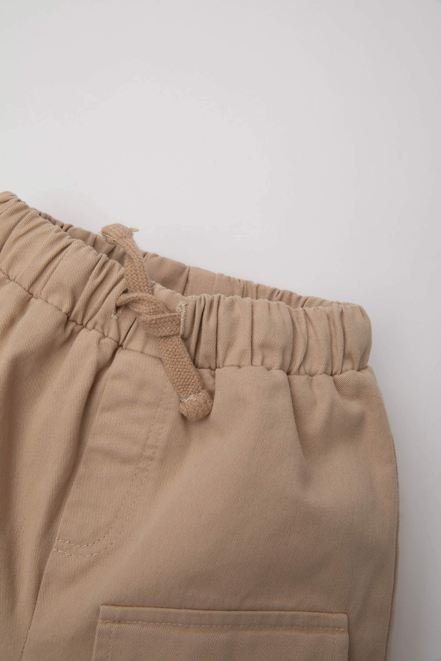 Erkek Bebek Gabardin Şort