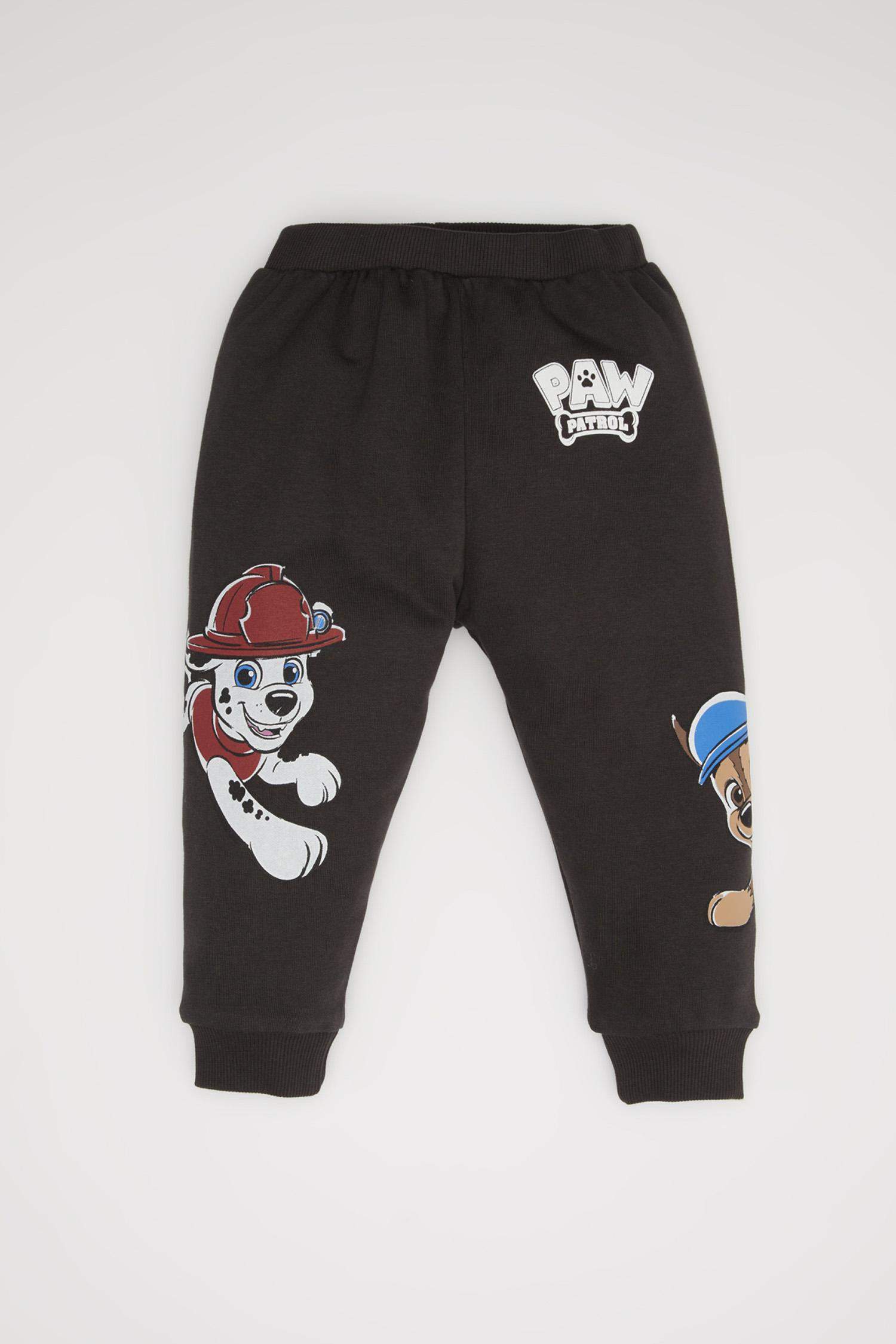 Erkek Bebek 2'li Takım Paw Patrol Sweatshirt Beli Lastikli Jogger Eşofman Altı