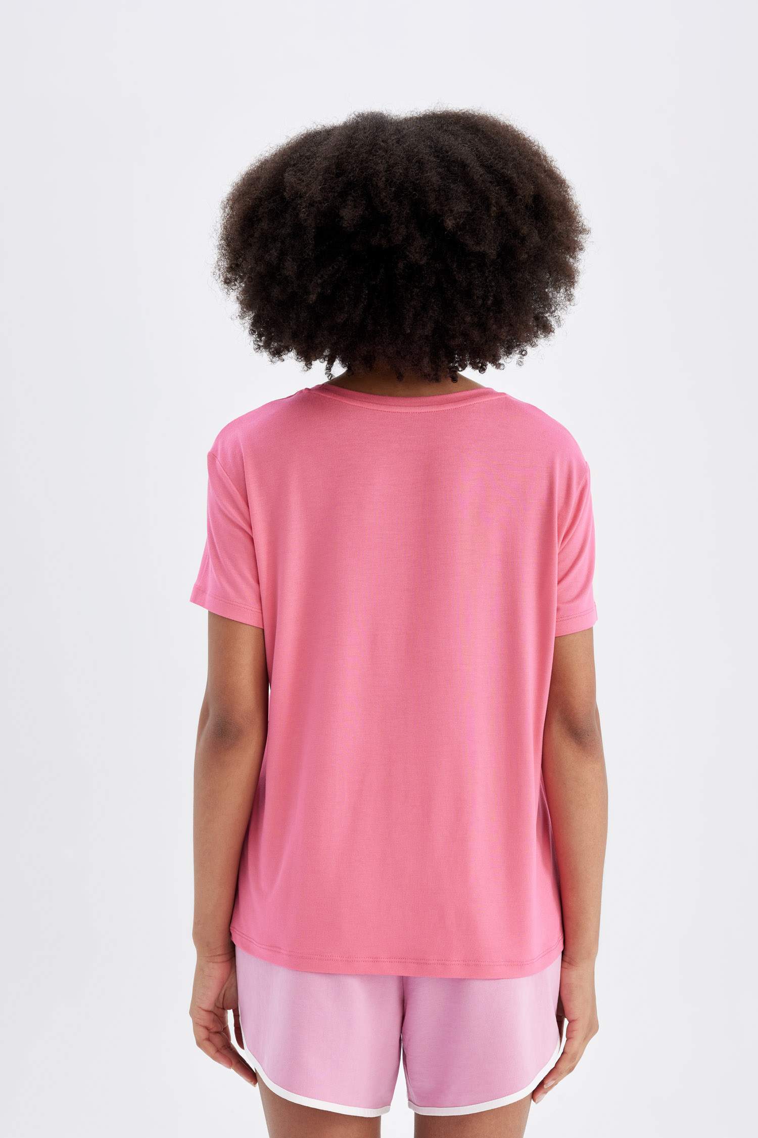 DeFactoFit Standard Fit Crew Neck Sports Basic T-Shirt