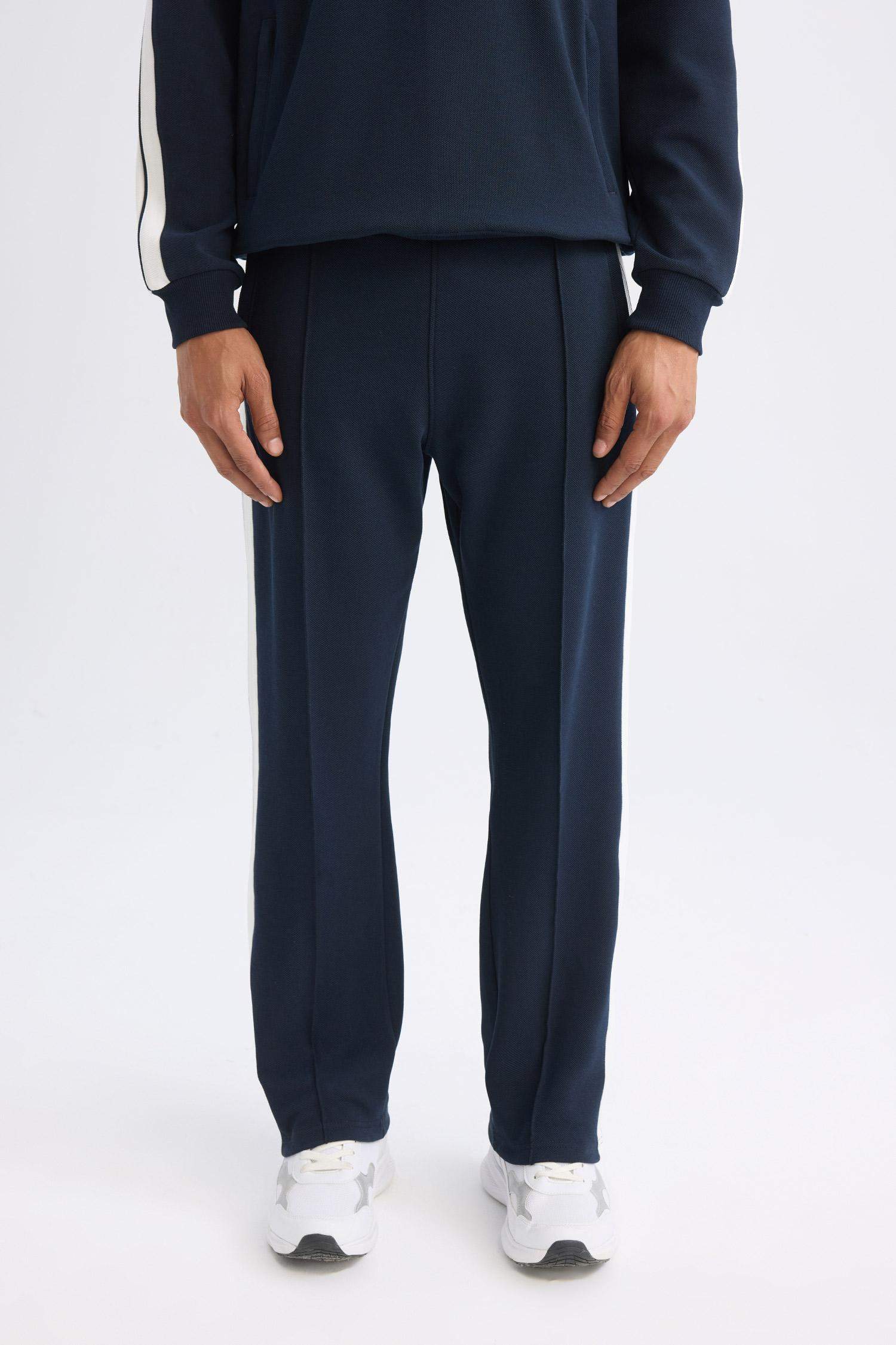 DeFactoFit Sporcu Jogger Eşofman Altı Standart Fit Standart Paça Beli Lastikli Cepli