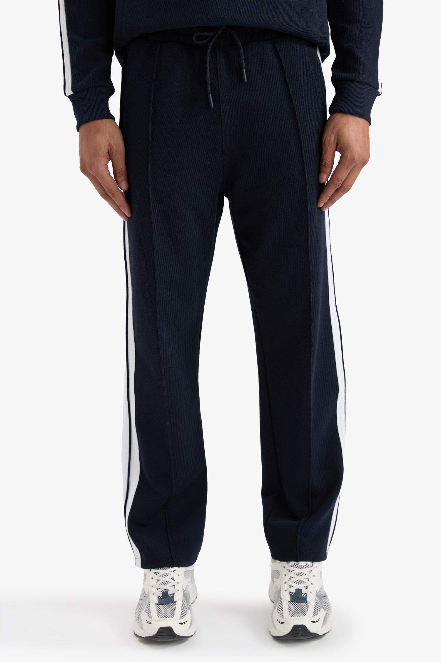 DeFactoFit Sporcu Jogger Eşofman Altı Standart Fit Standart Paça Beli Lastikli Cepli