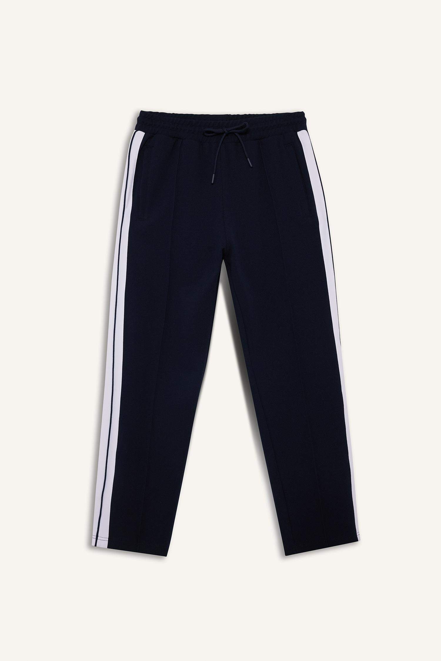 DeFactoFit Sporcu Jogger Eşofman Altı Standart Fit Standart Paça Beli Lastikli Cepli