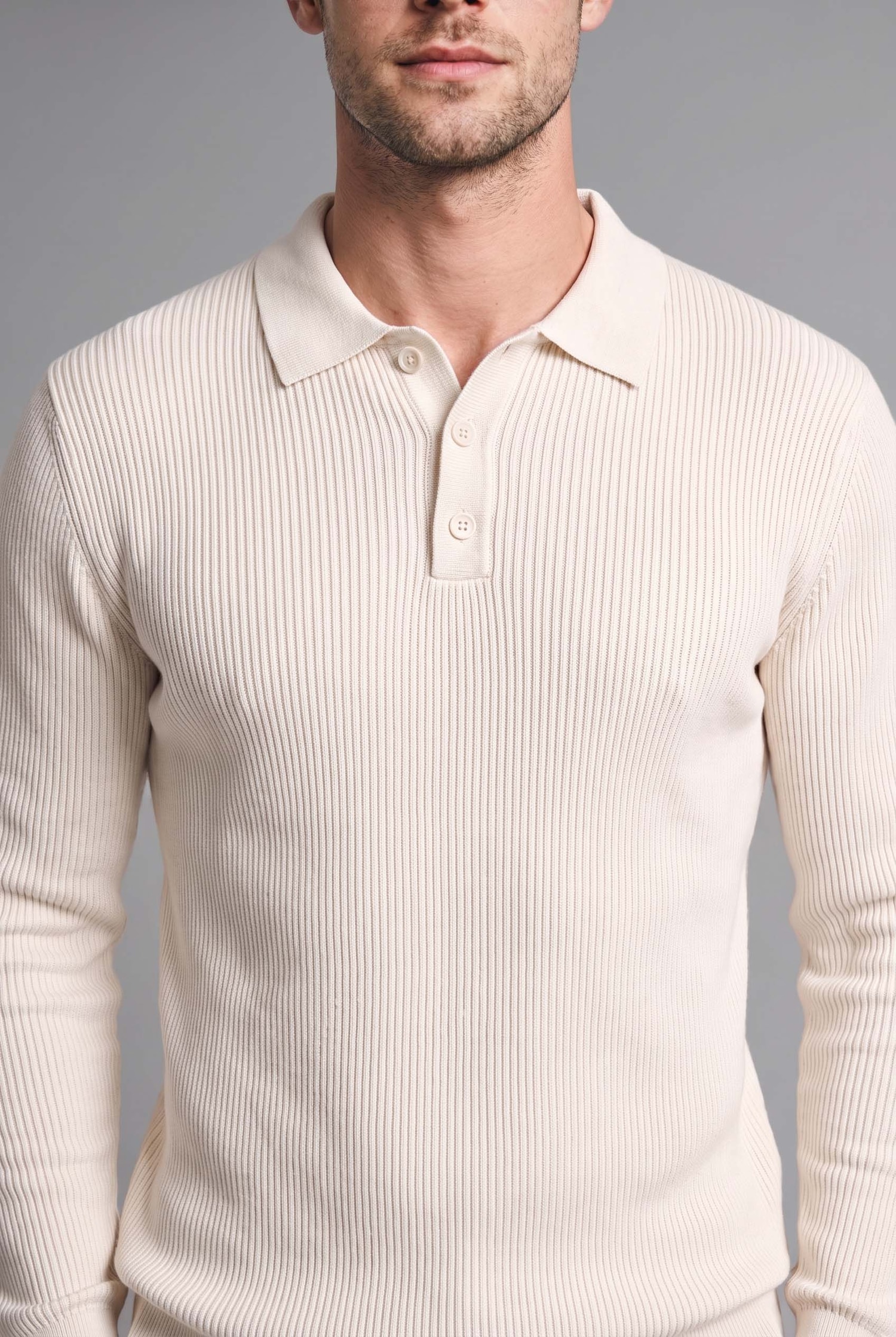 DeFacto Polo Yaka Basic Kazak görsel 6