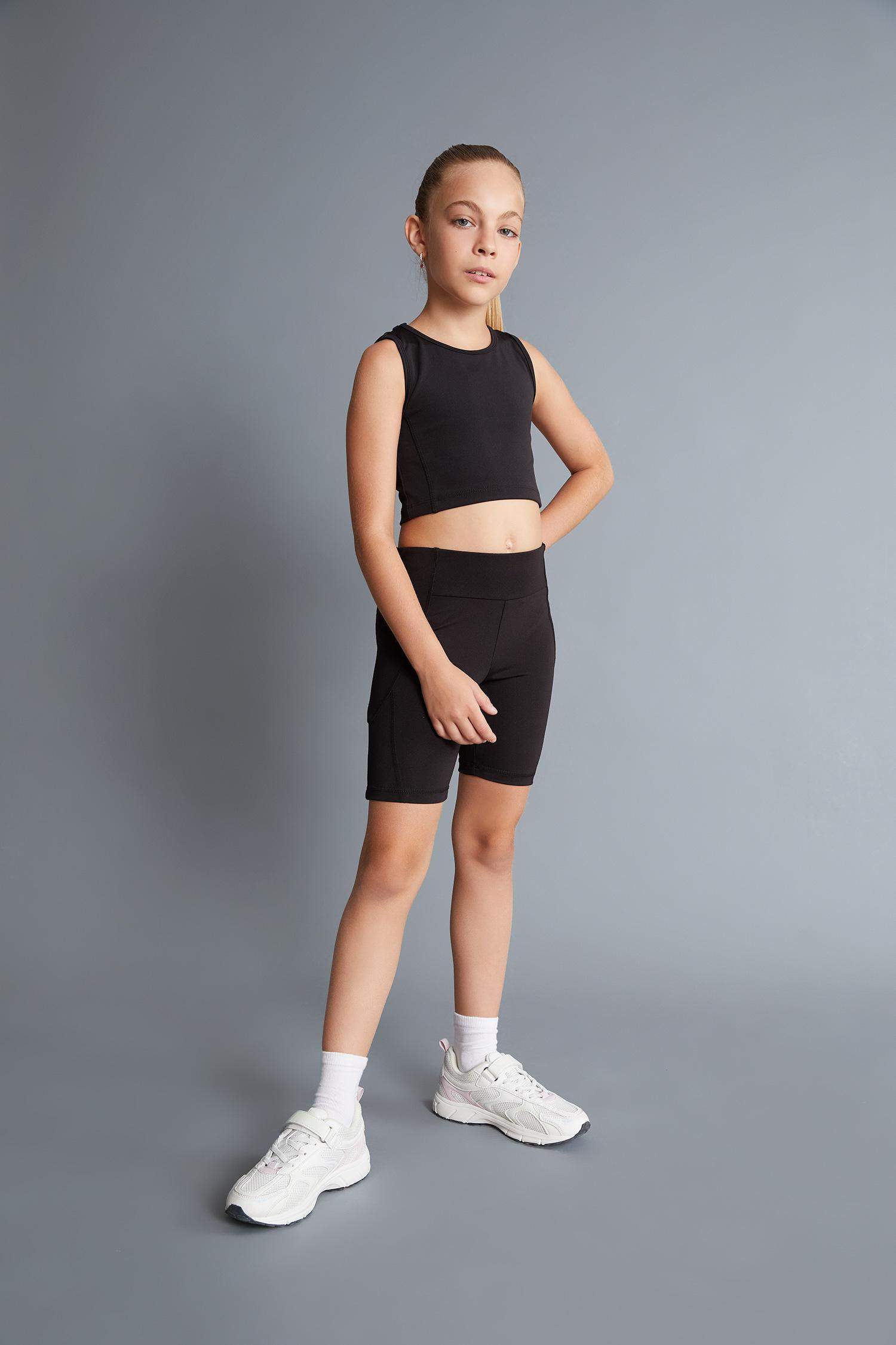 Girl Biker Short Leggings