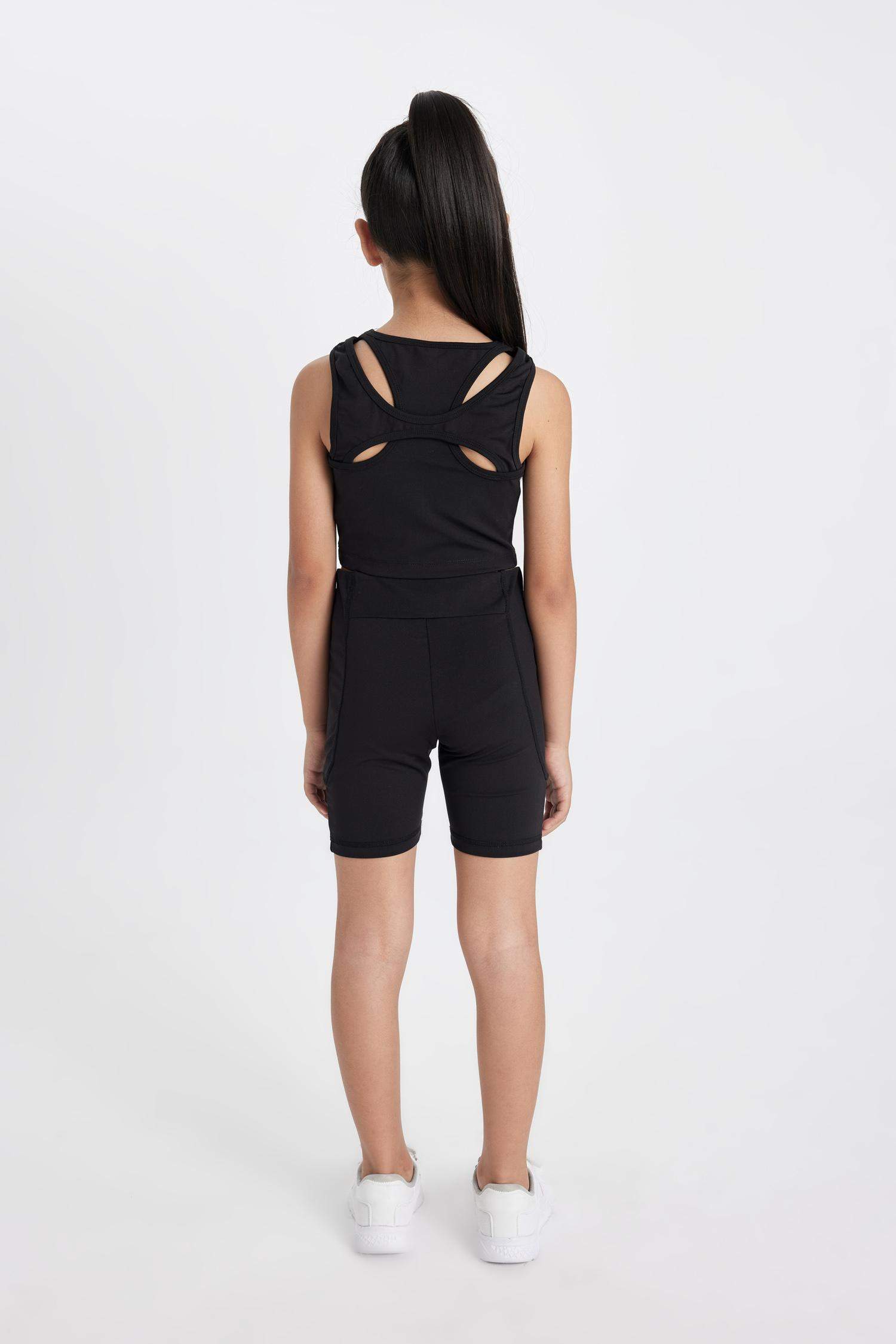 Girl Biker Short Leggings