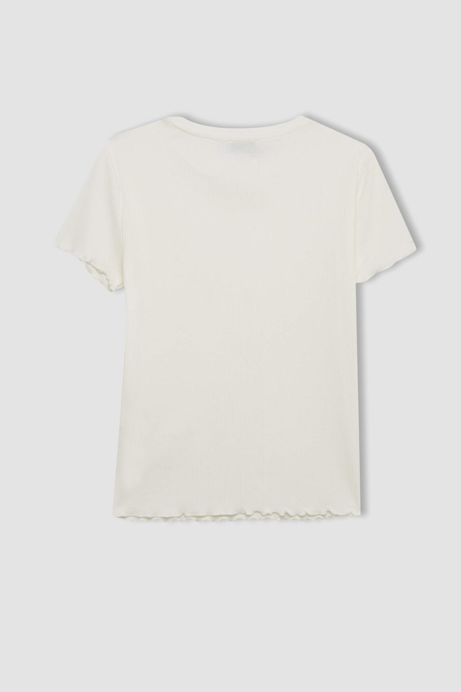 Lot de 2 T-shirts slim basiques à col rond et manches courtes