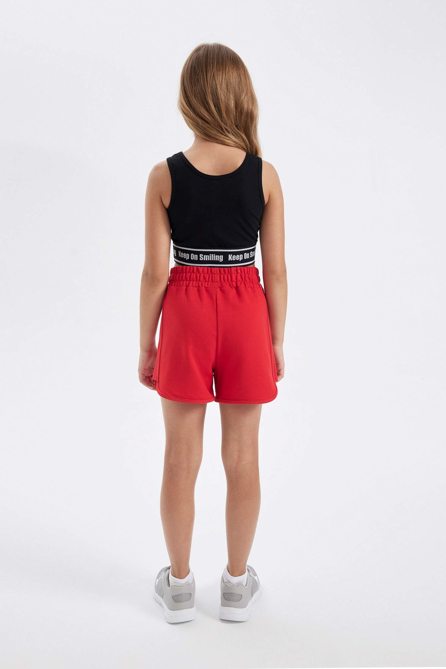 Kız Çocuk Baskılı Şort