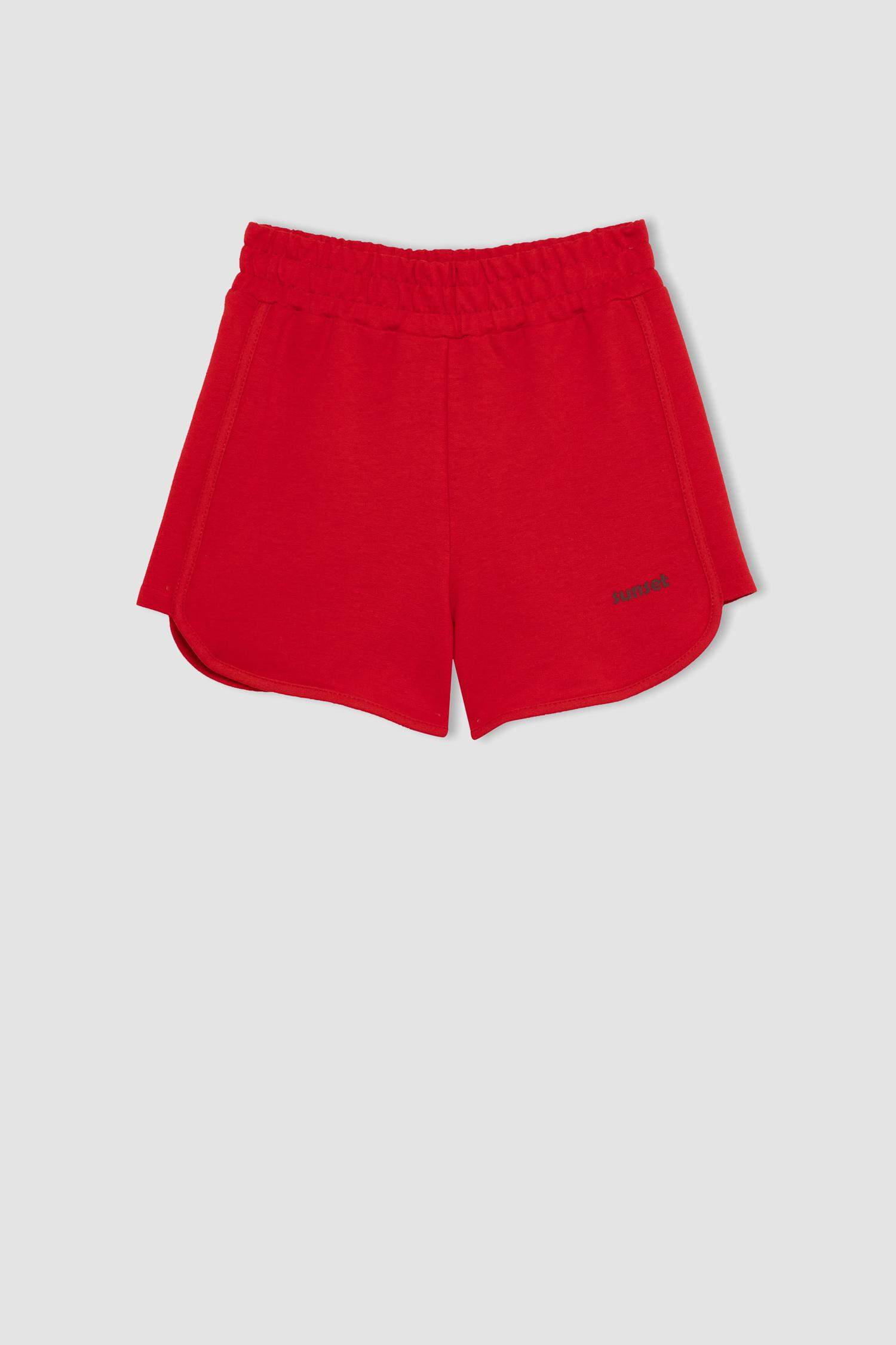 Kız Çocuk Baskılı Şort