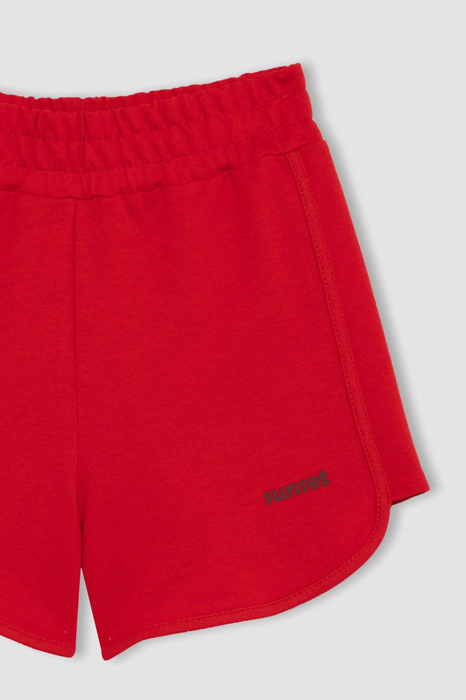 Kız Çocuk Baskılı Şort