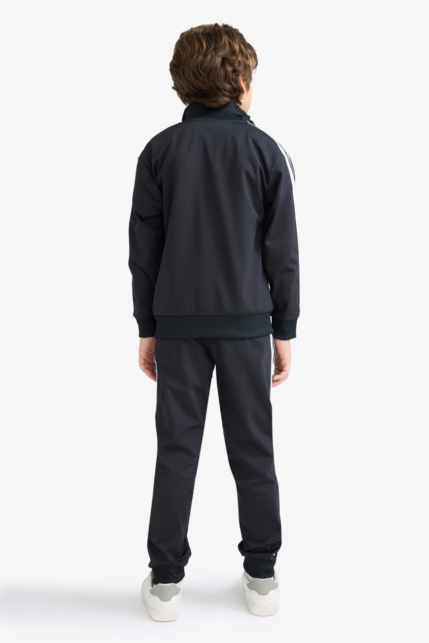 Erkek Çocuk 2'li Takım Fermuarlı Hırka Eşofman Altı 