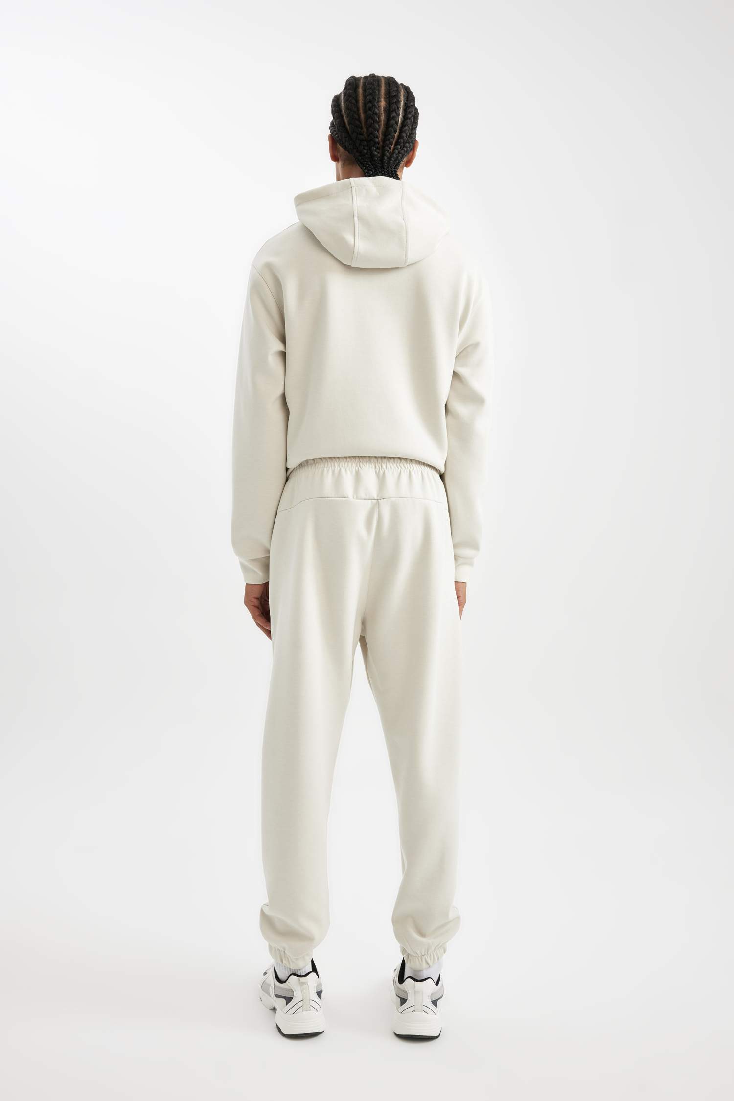 بنطلون سويت بانتس جوجر رياضي قصة عادية من DeFactoFit