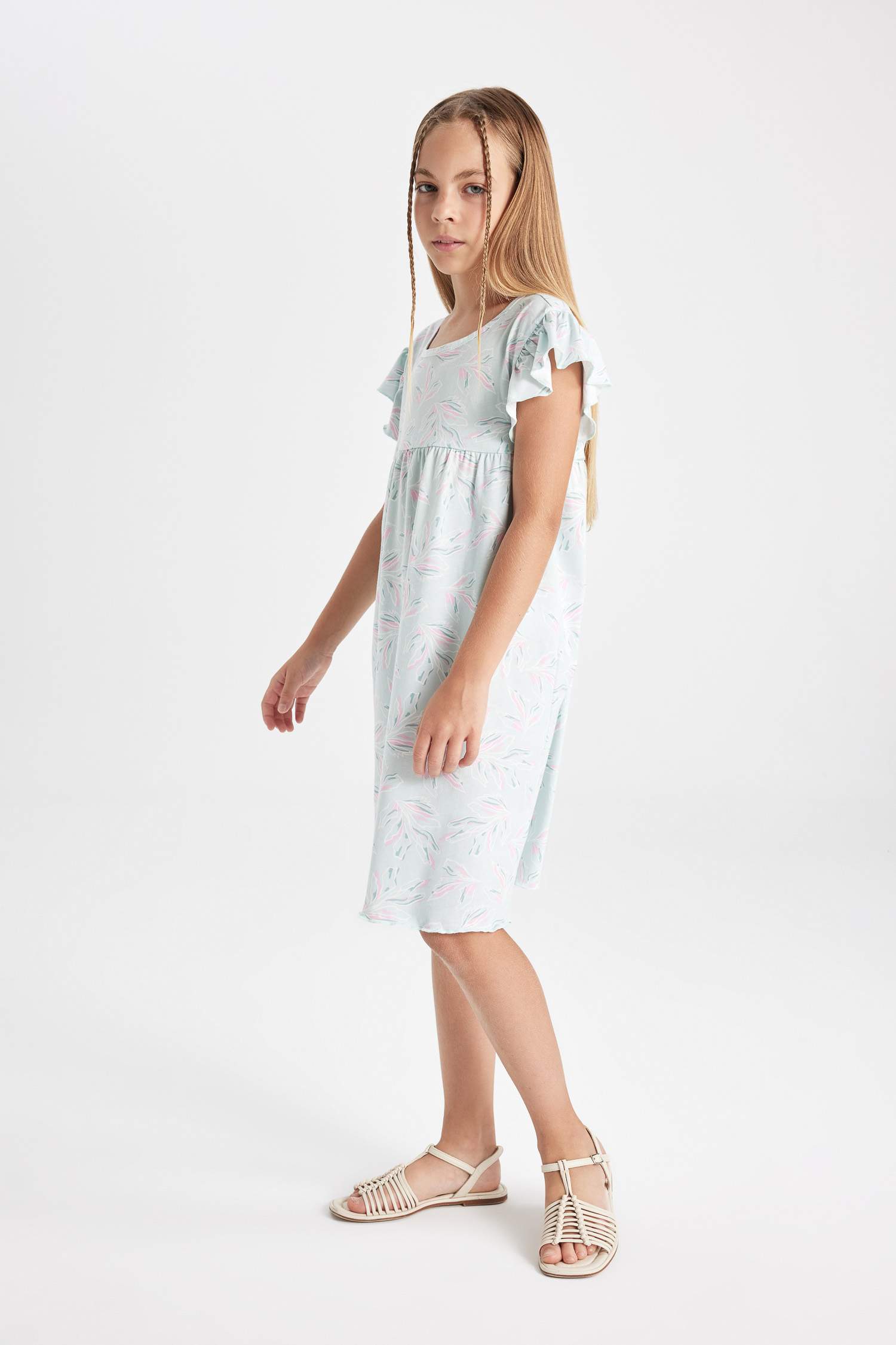 Girl Short Sleeve Dress