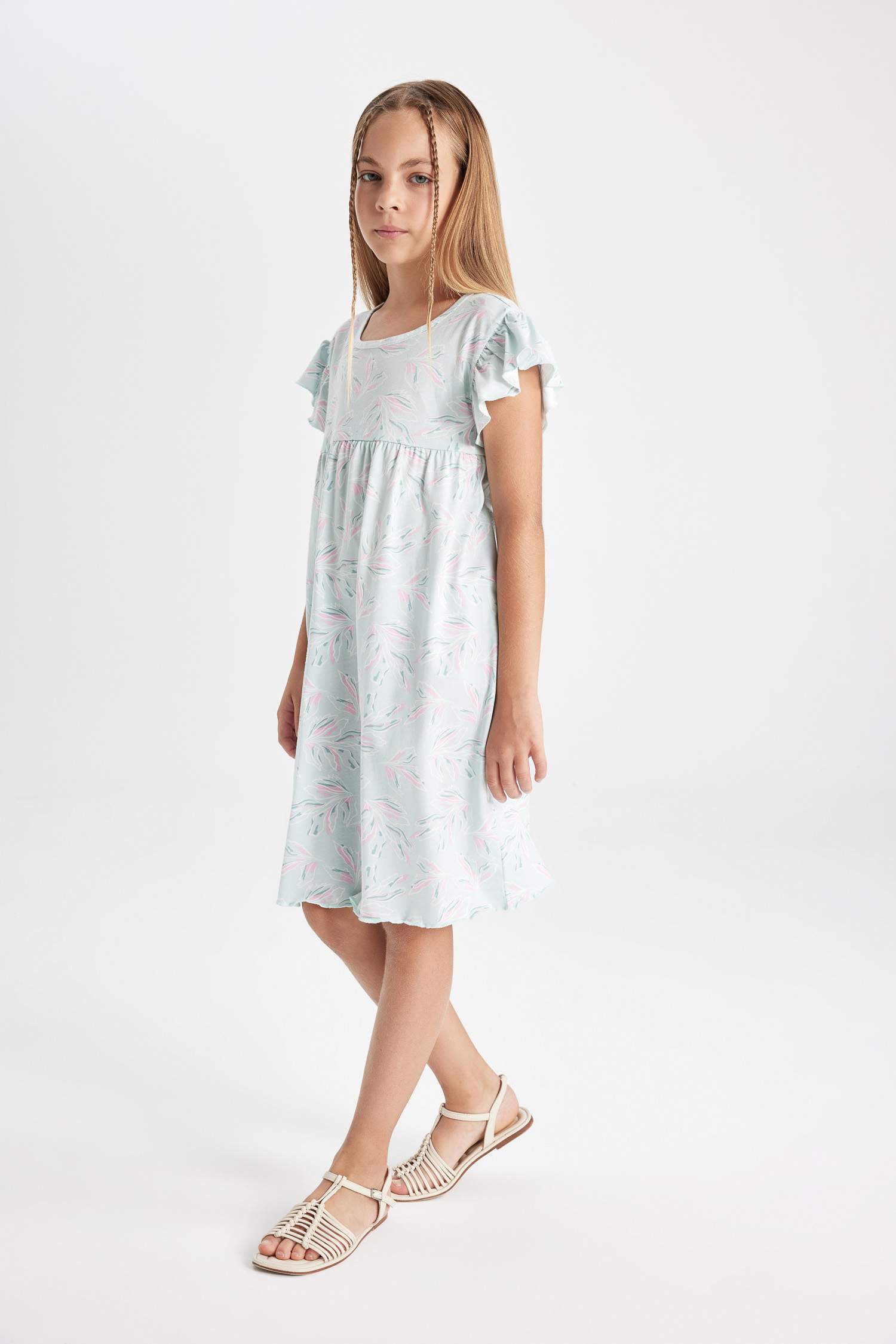 Girl Short Sleeve Dress