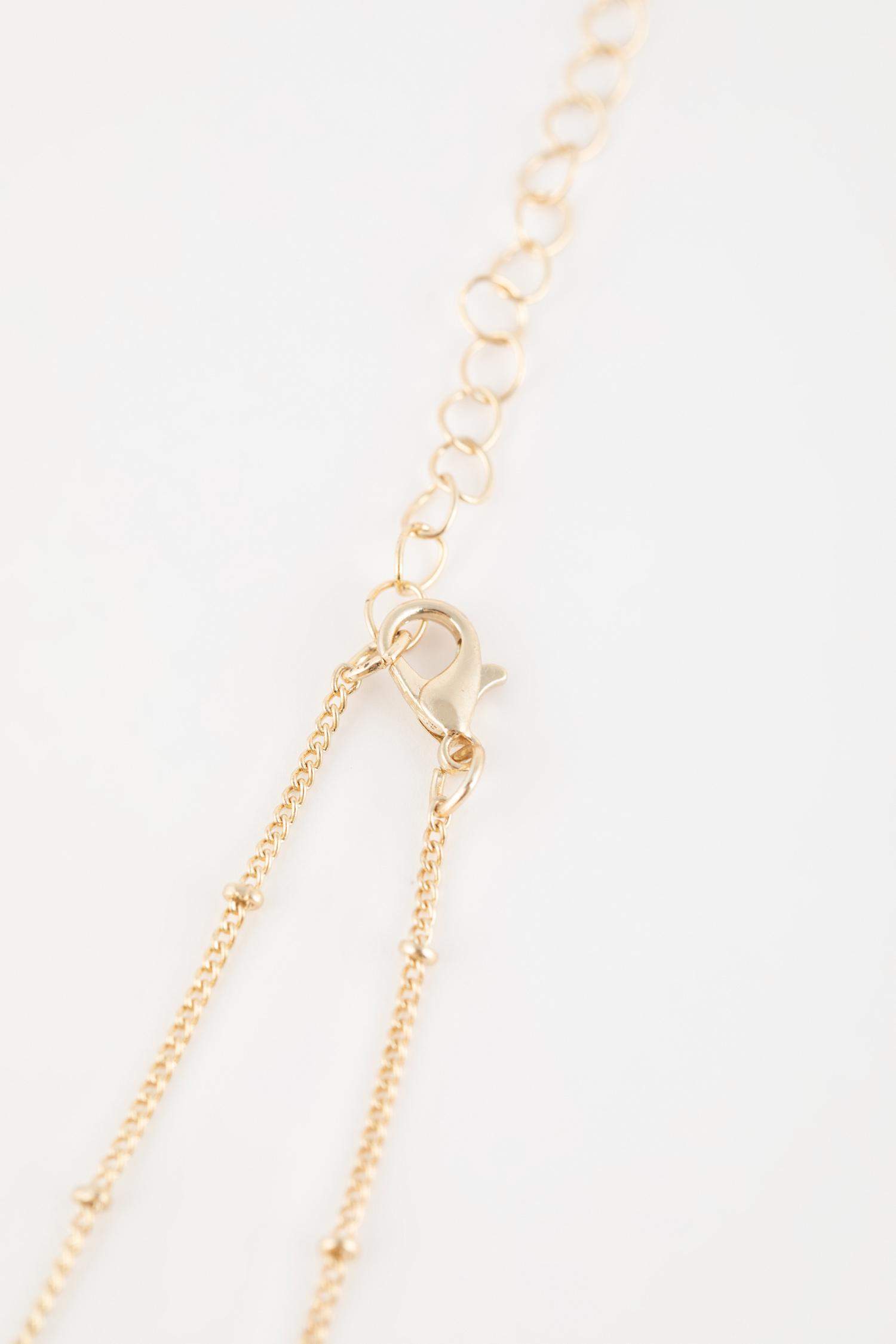 Declara x DeFacto Çiçekli Gold Bel Zinciri