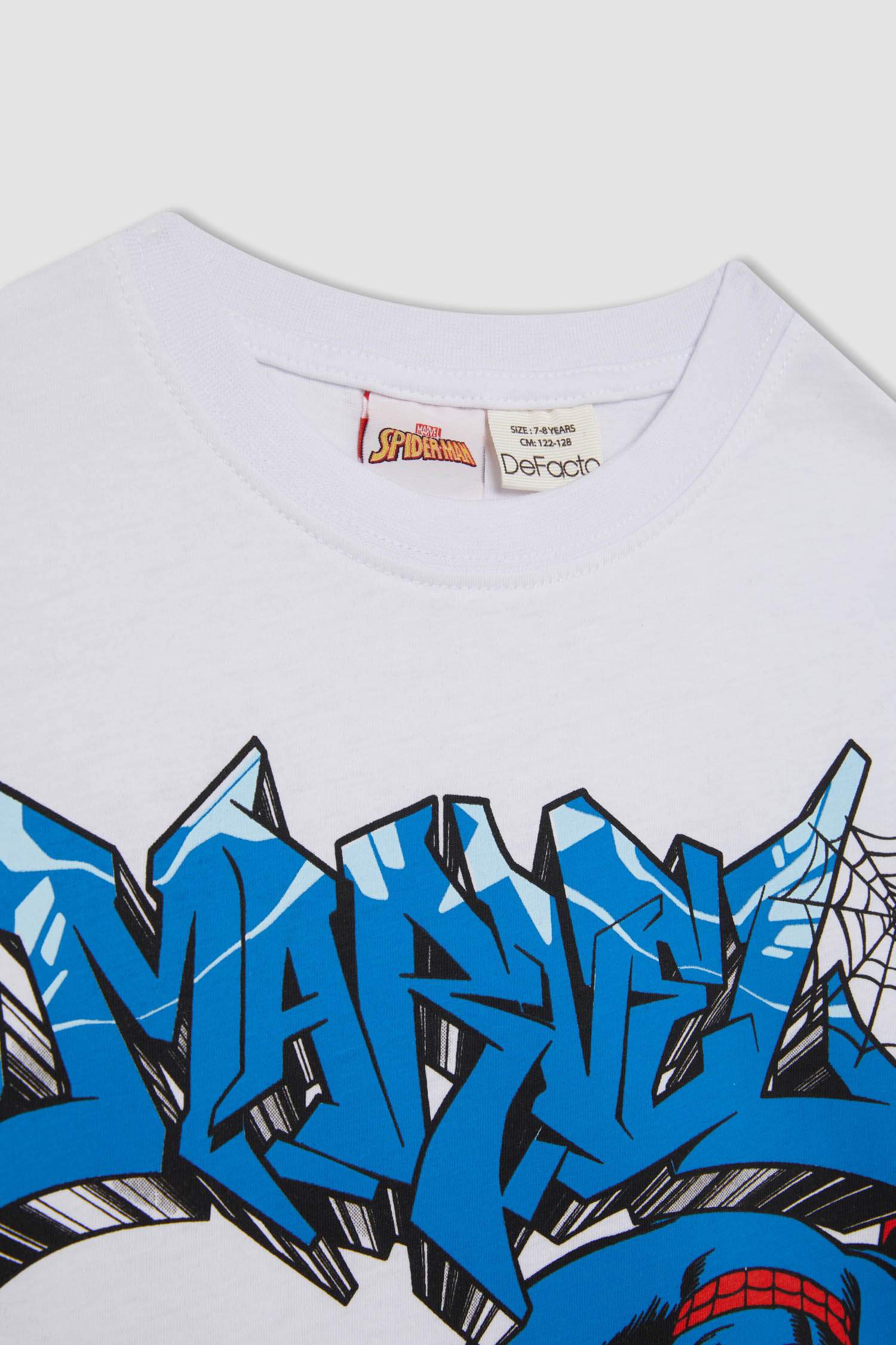 تي شيرت ولادي نص ردن قصة عادية من سبايدرمان