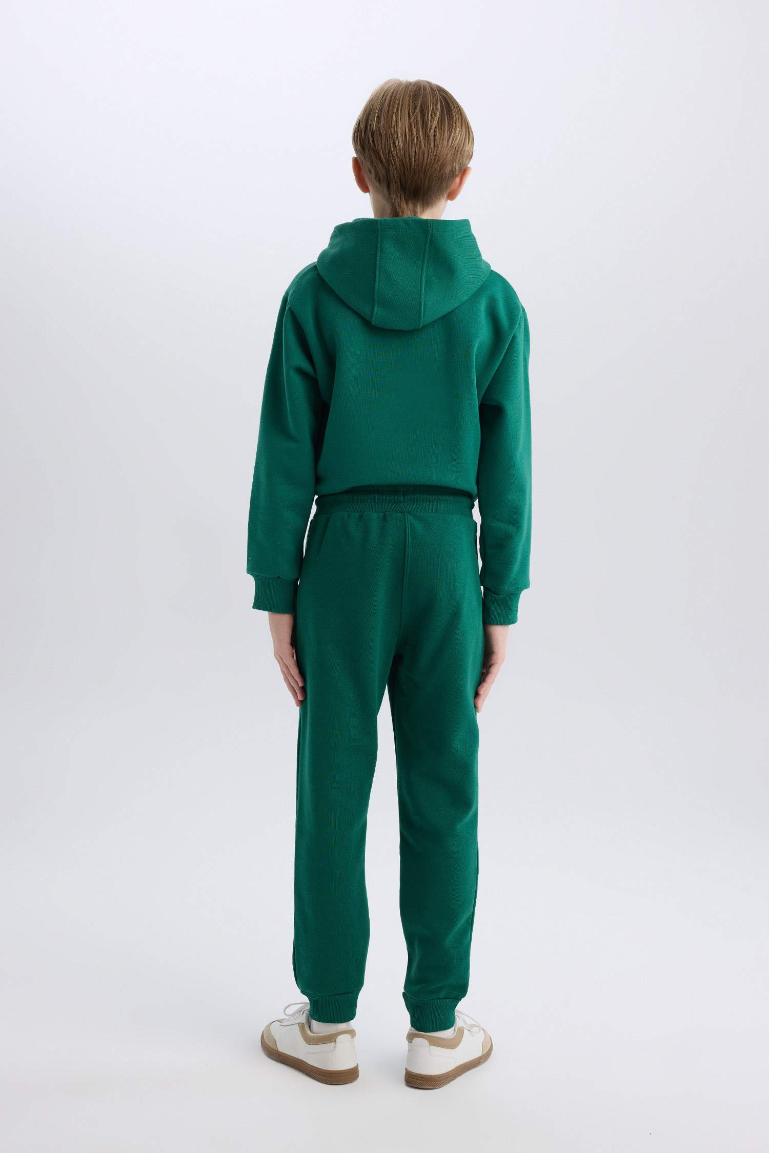 سروال سويت بانتس ولادي جوجر ثقيل قصة عادية ورجل مطاطي