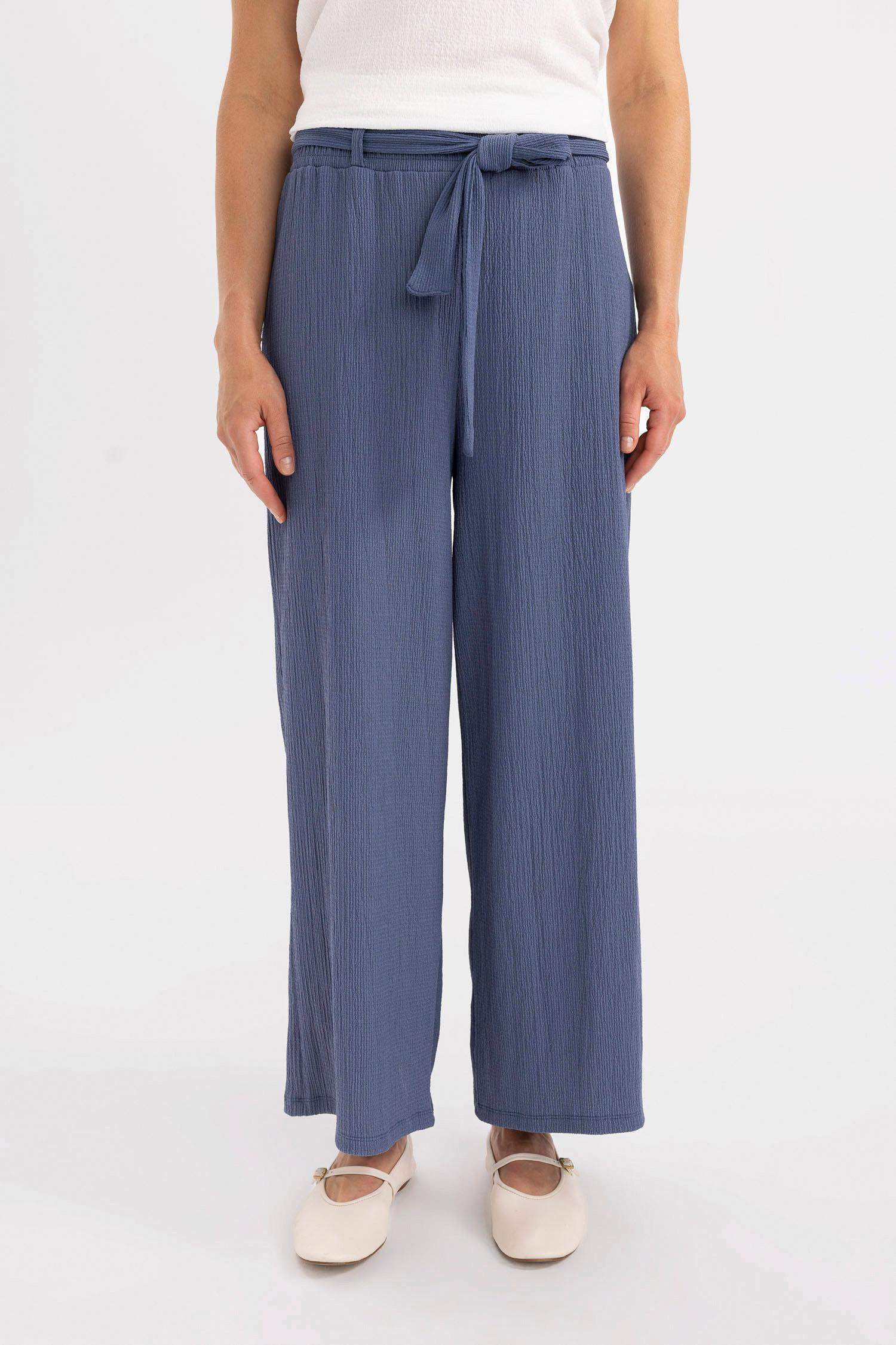 Culotte Fit Wide Leg Capri