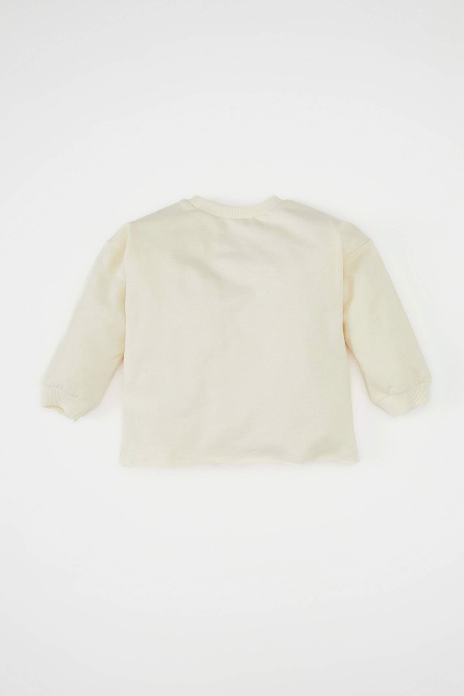 Baby Girl Crew Neck Printed Sweatshirt