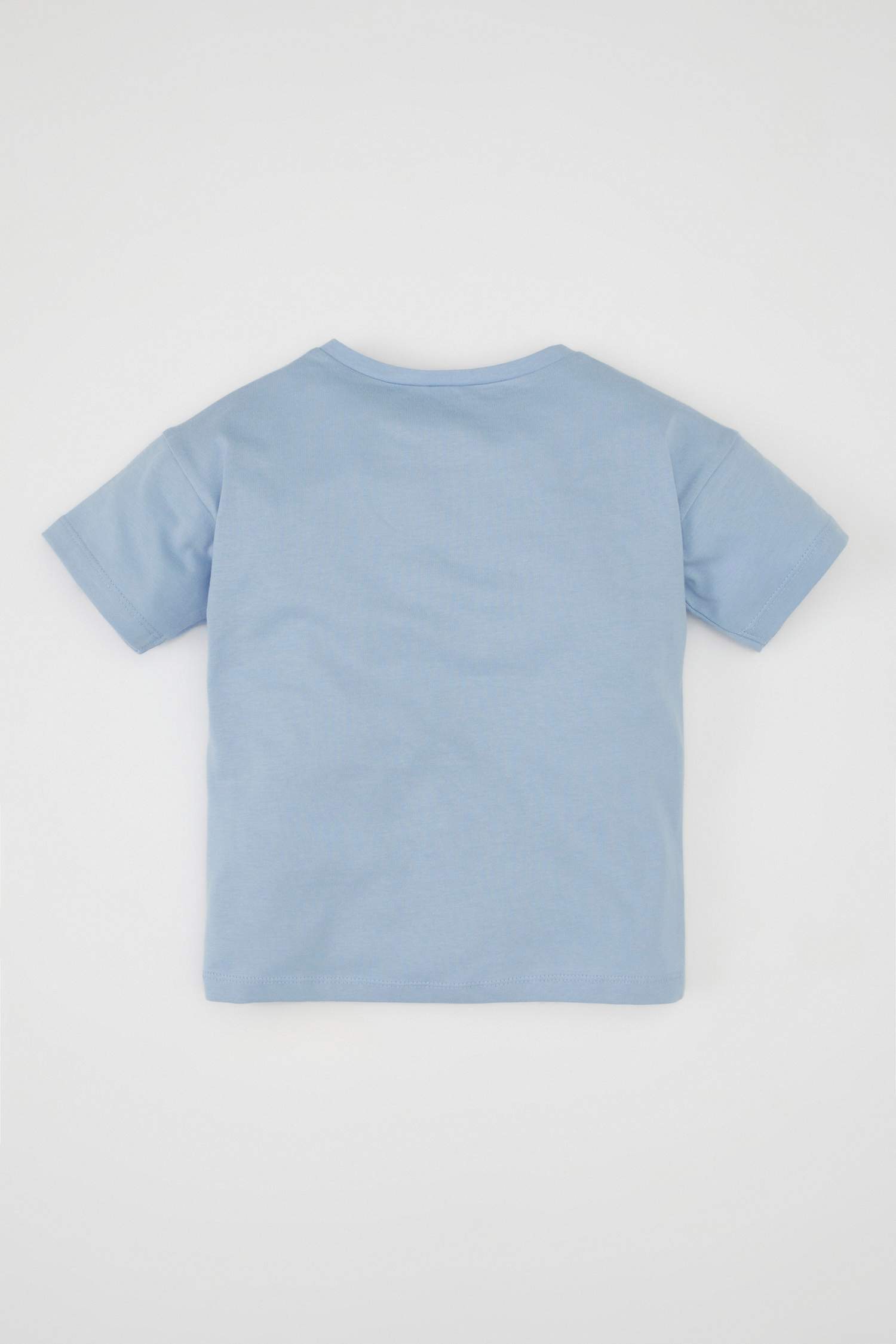 Kız Bebek Frozen Bisiklet Yaka Kısa Kollu Tişört