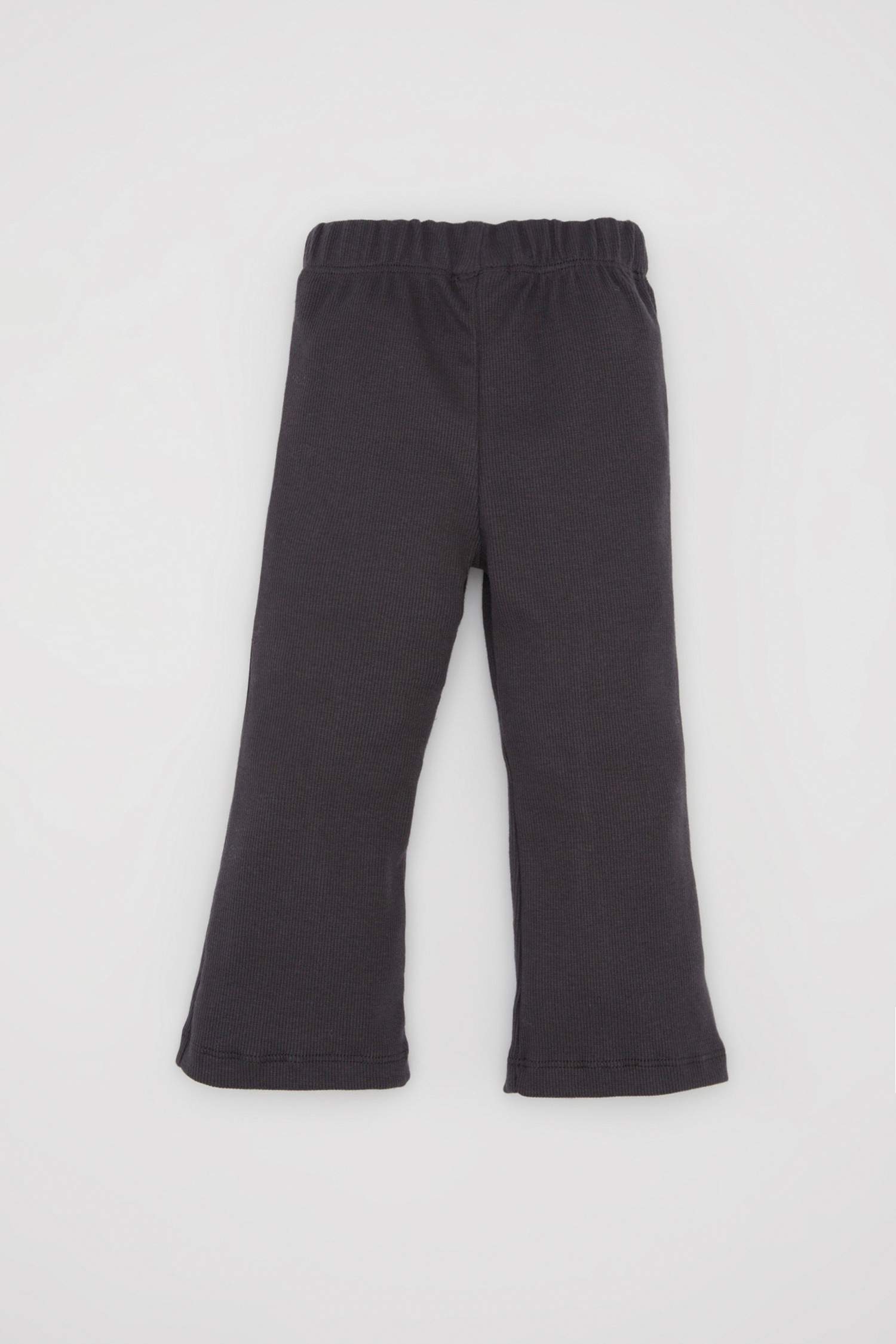 سروال ليجنج بناتي برجل واسع مضلع