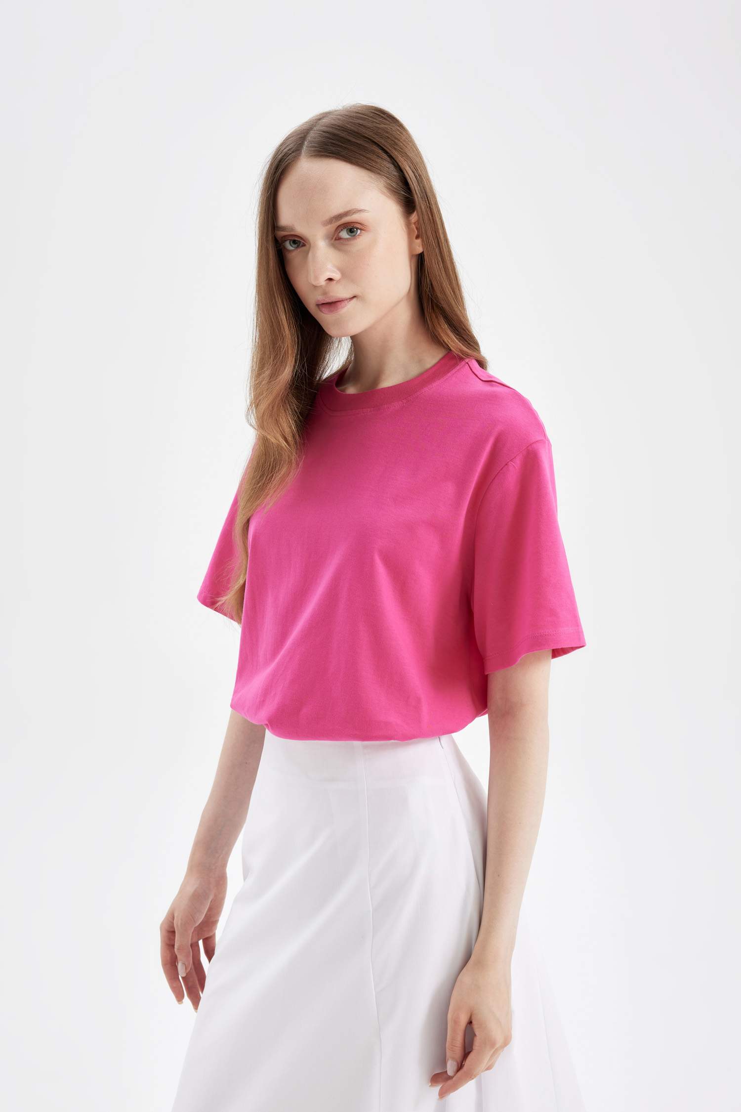 Regular Fit Printed Short Sleeve Tunic