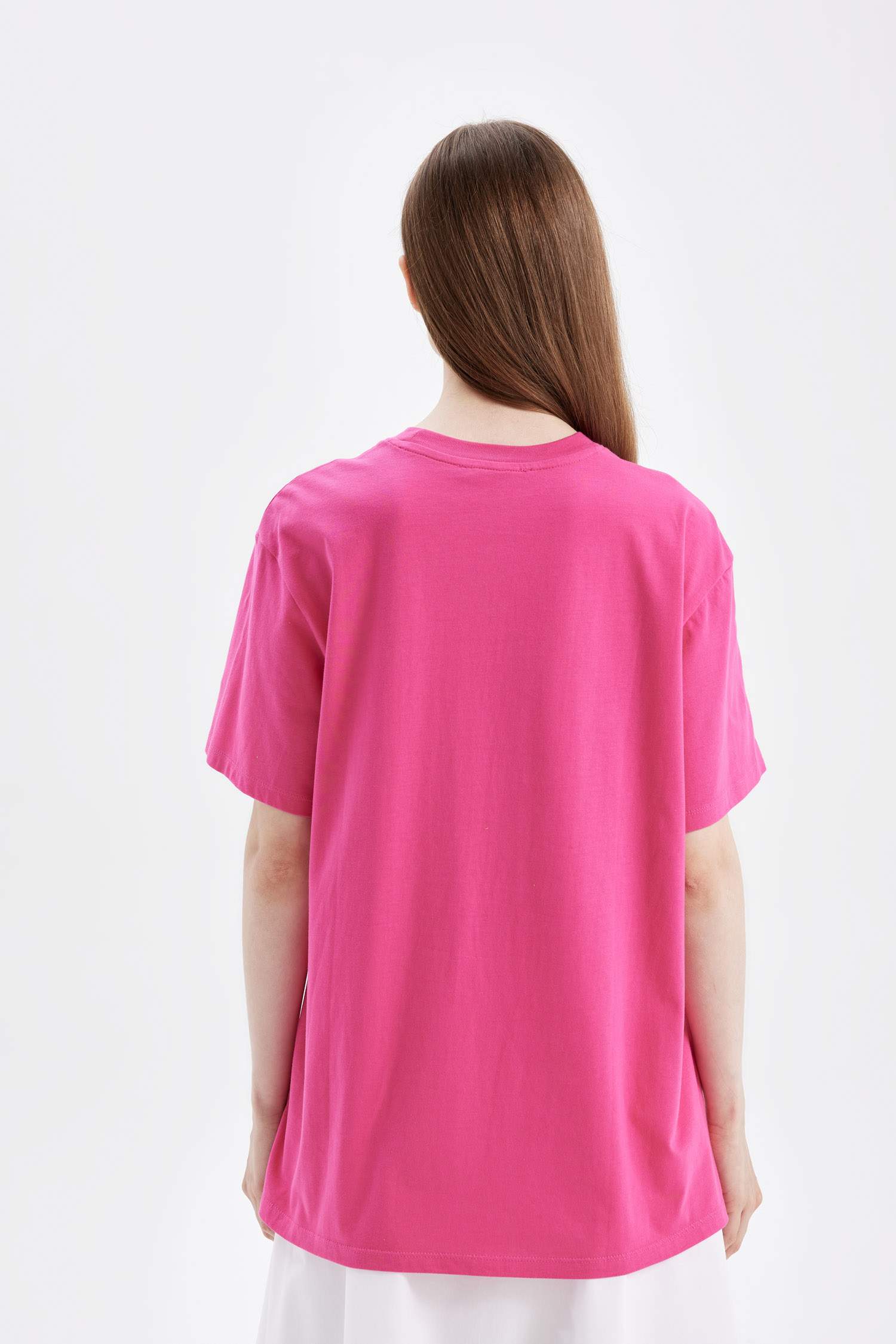 Regular Fit Printed Short Sleeve Tunic