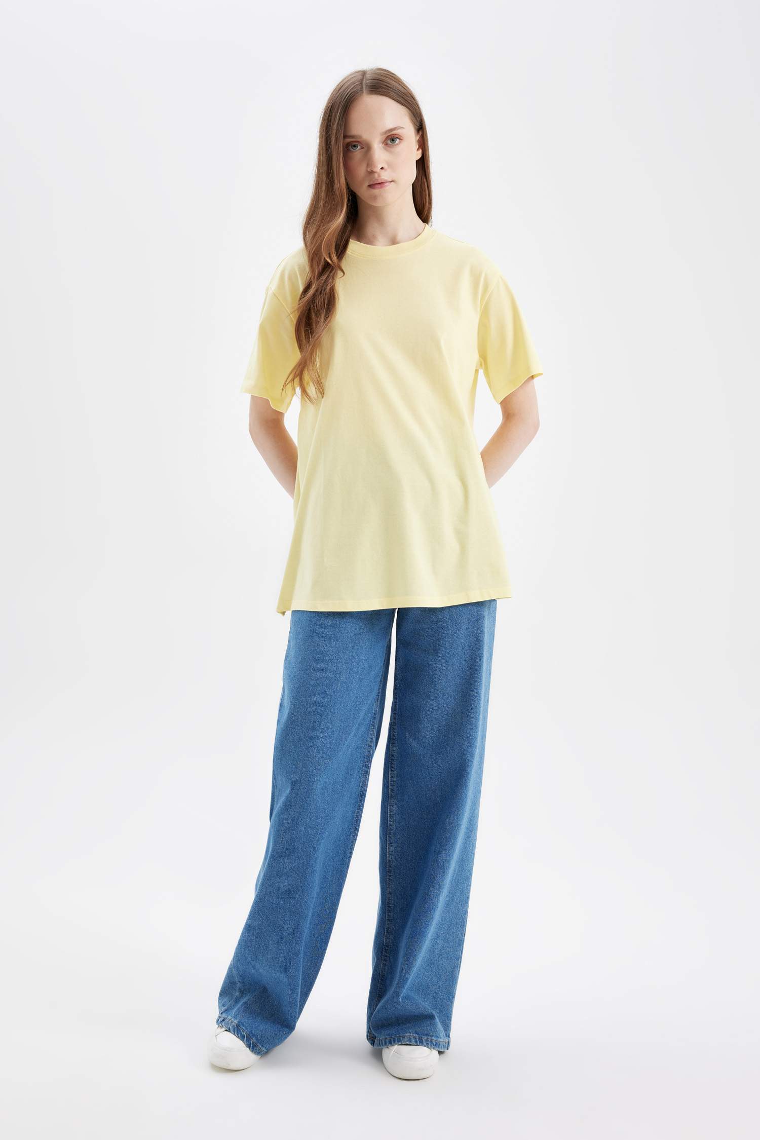 Regular Fit Printed Short Sleeve Tunic