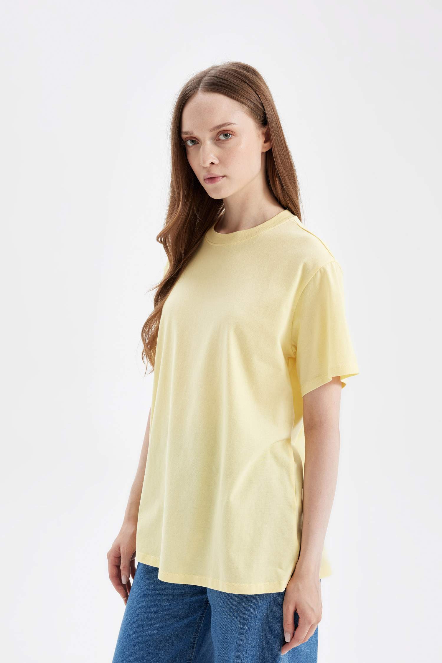 Regular Fit Printed Short Sleeve Tunic