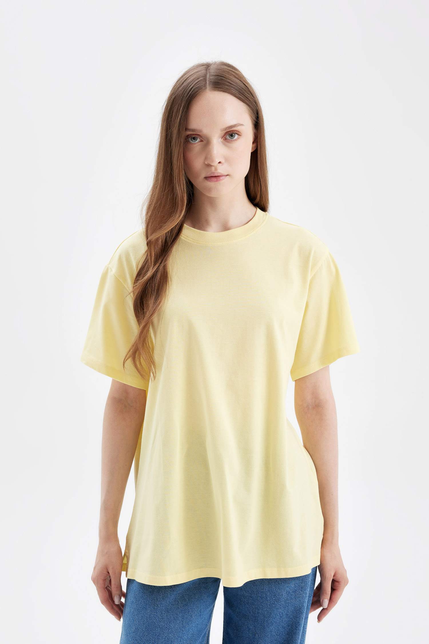 Regular Fit Printed Short Sleeve Tunic