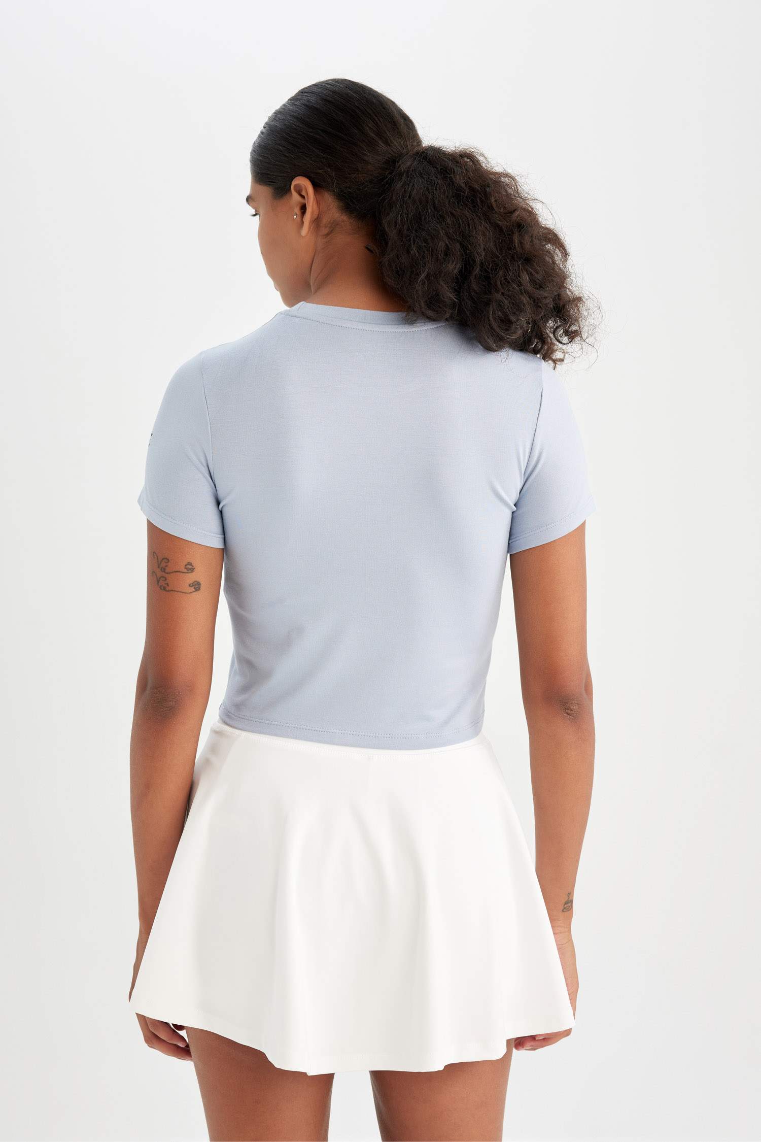 Спортивная футболка с круглым вырезом, DeFactoFit