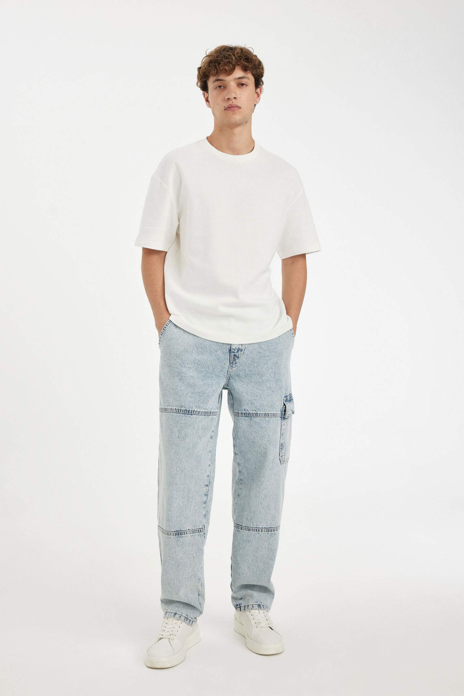 Wide Leg Normal Waist Jeans