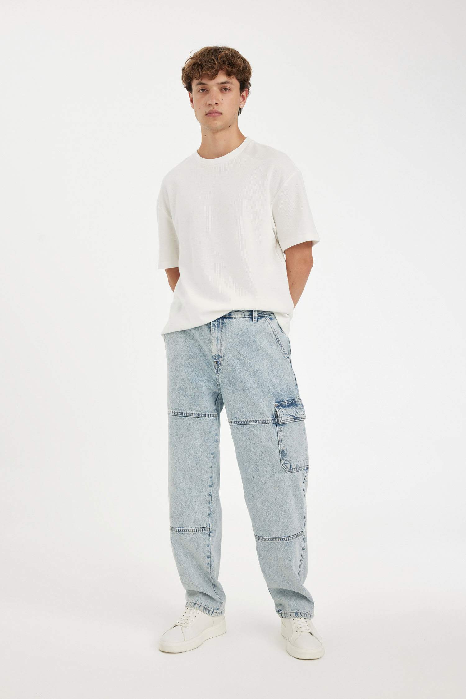 Wide Leg Normal Waist Jeans