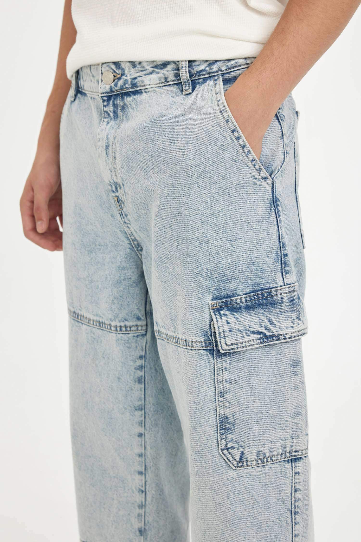 Wide Leg Normal Waist Jeans