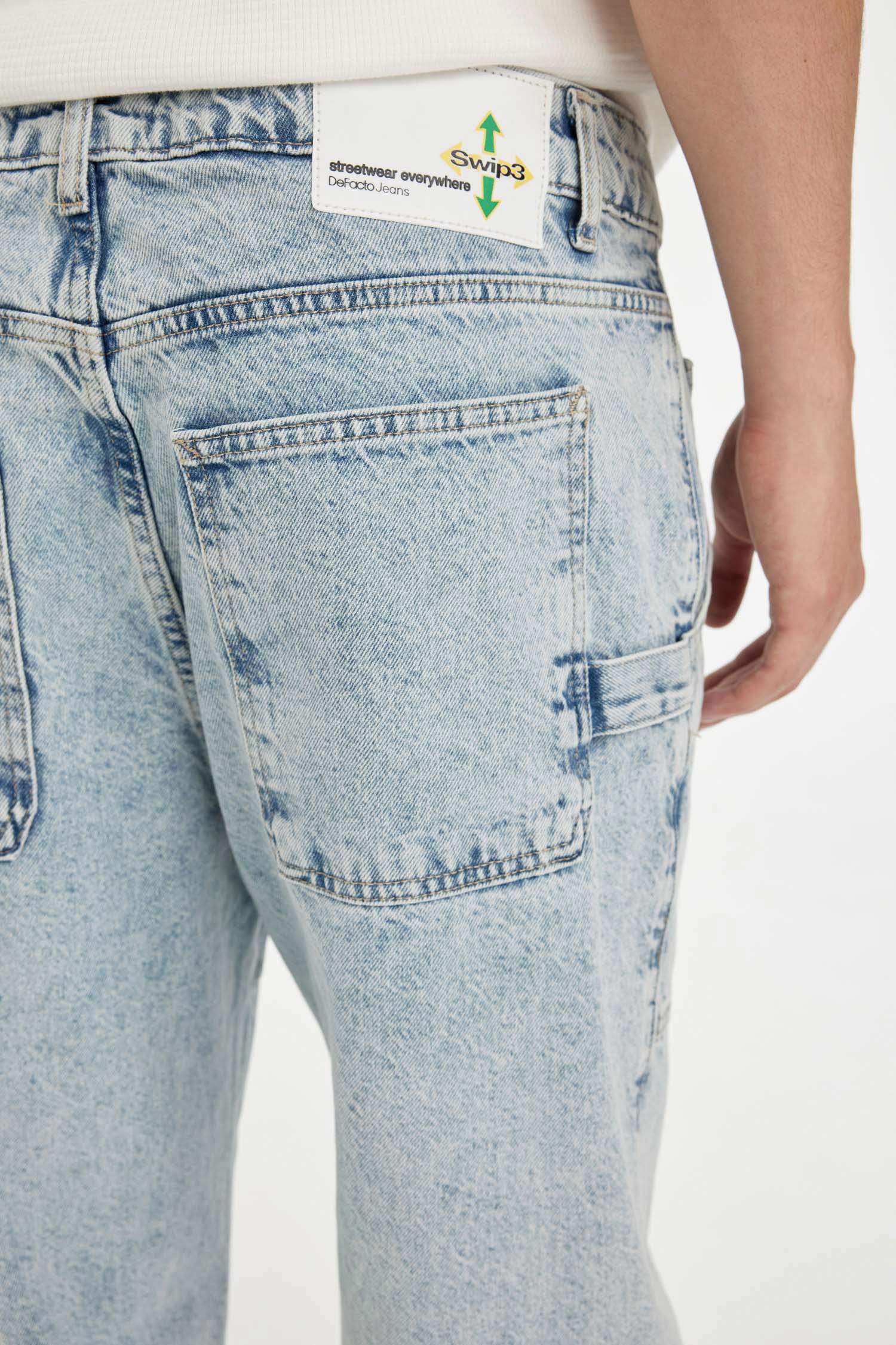 Wide Leg Normal Waist Jeans