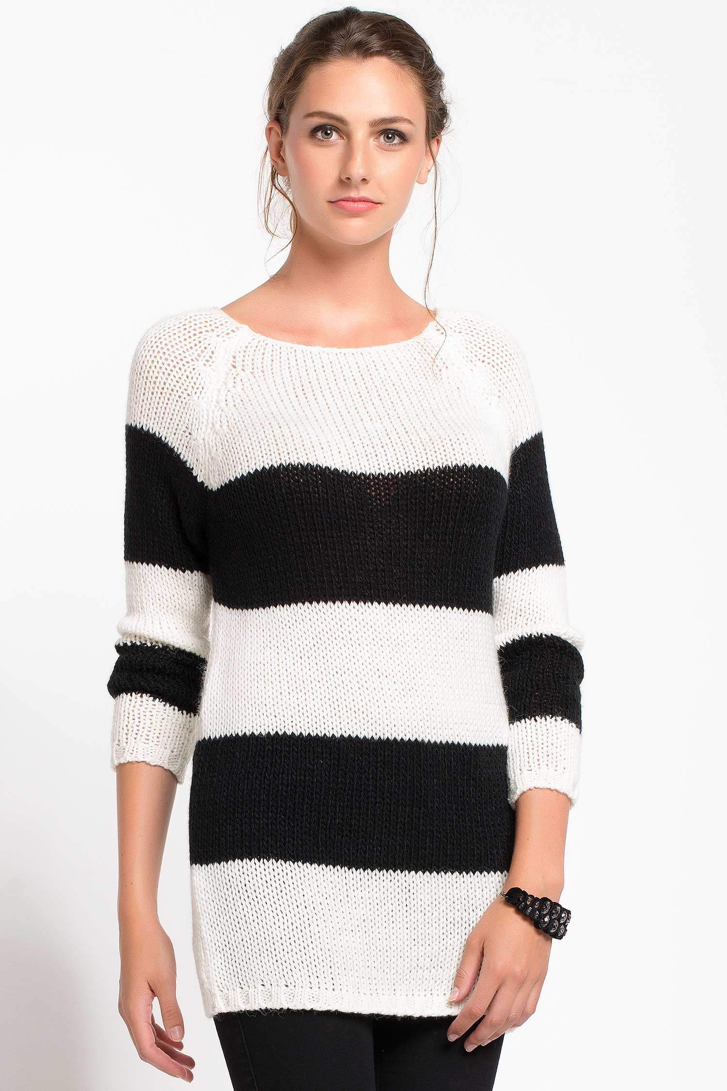 Defacto Çizgili Kazak. 1