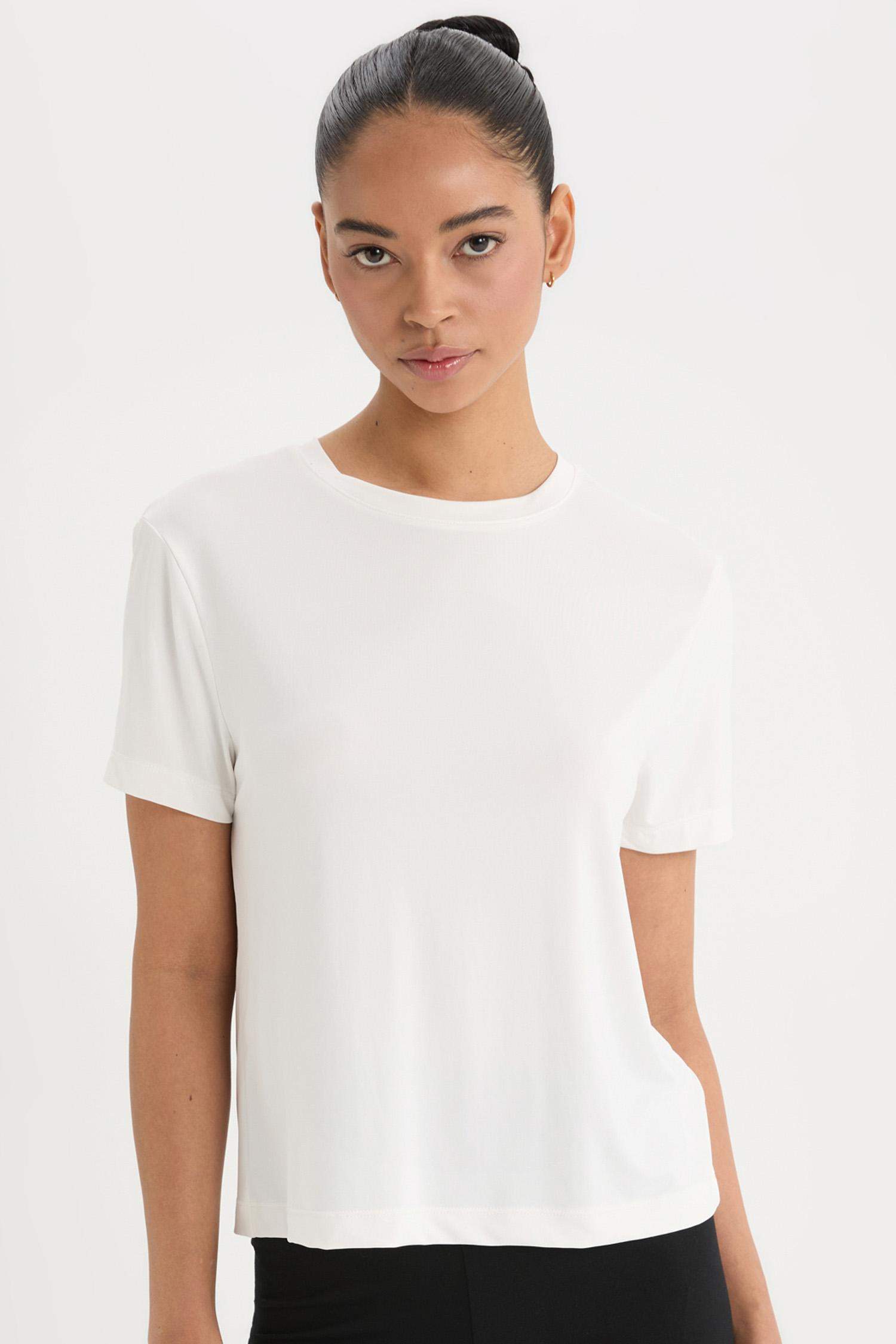 DeFactoFit Standard Fit Short Sleeve Sports T-Shirt