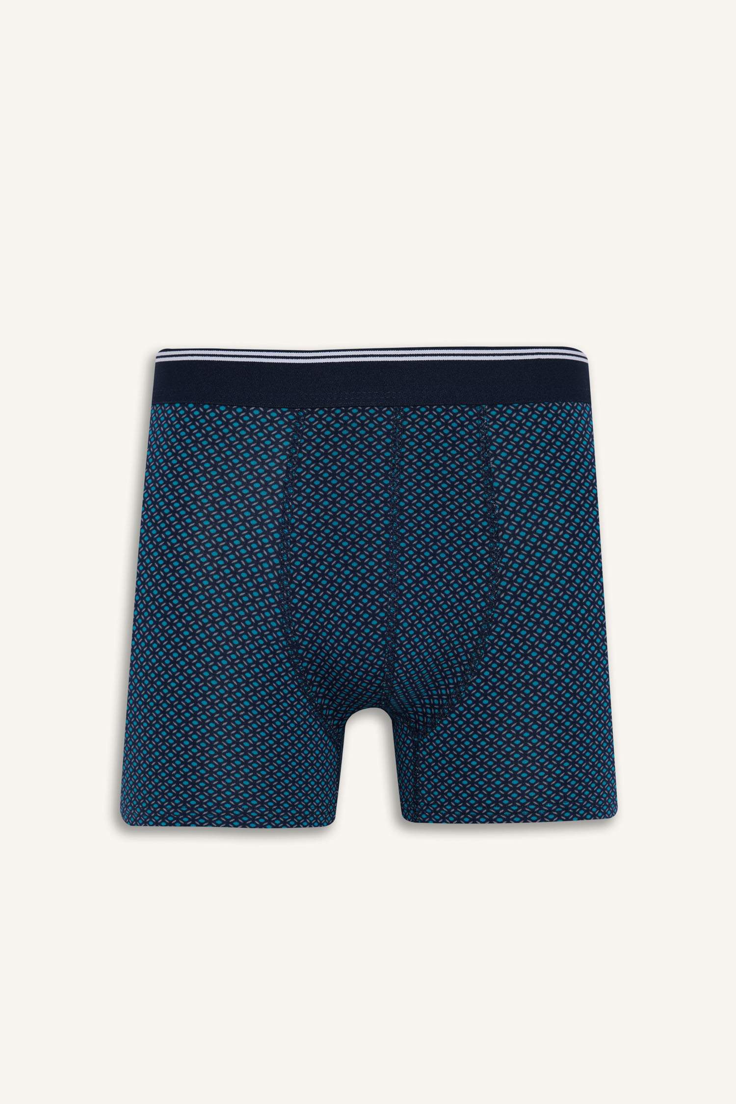 Regular Fit Baskılı 3'lü Boxer