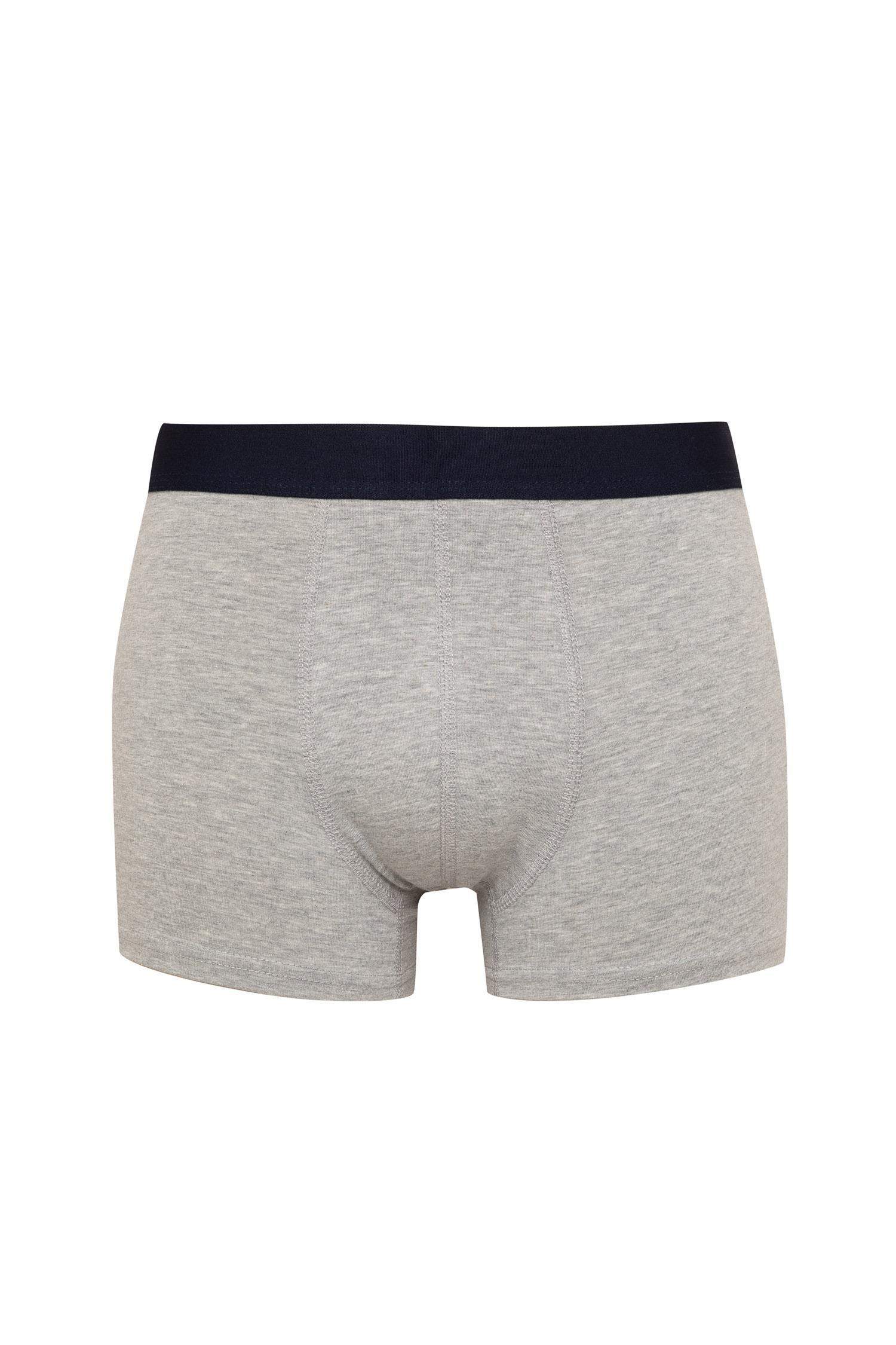 Erkek Regular Fit Desenli 3'lü Boxer